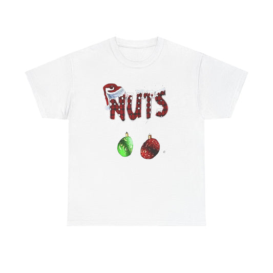 Holiday 'Nuts' Tee — Funny Christmas Ornament Graphic T-Shirt