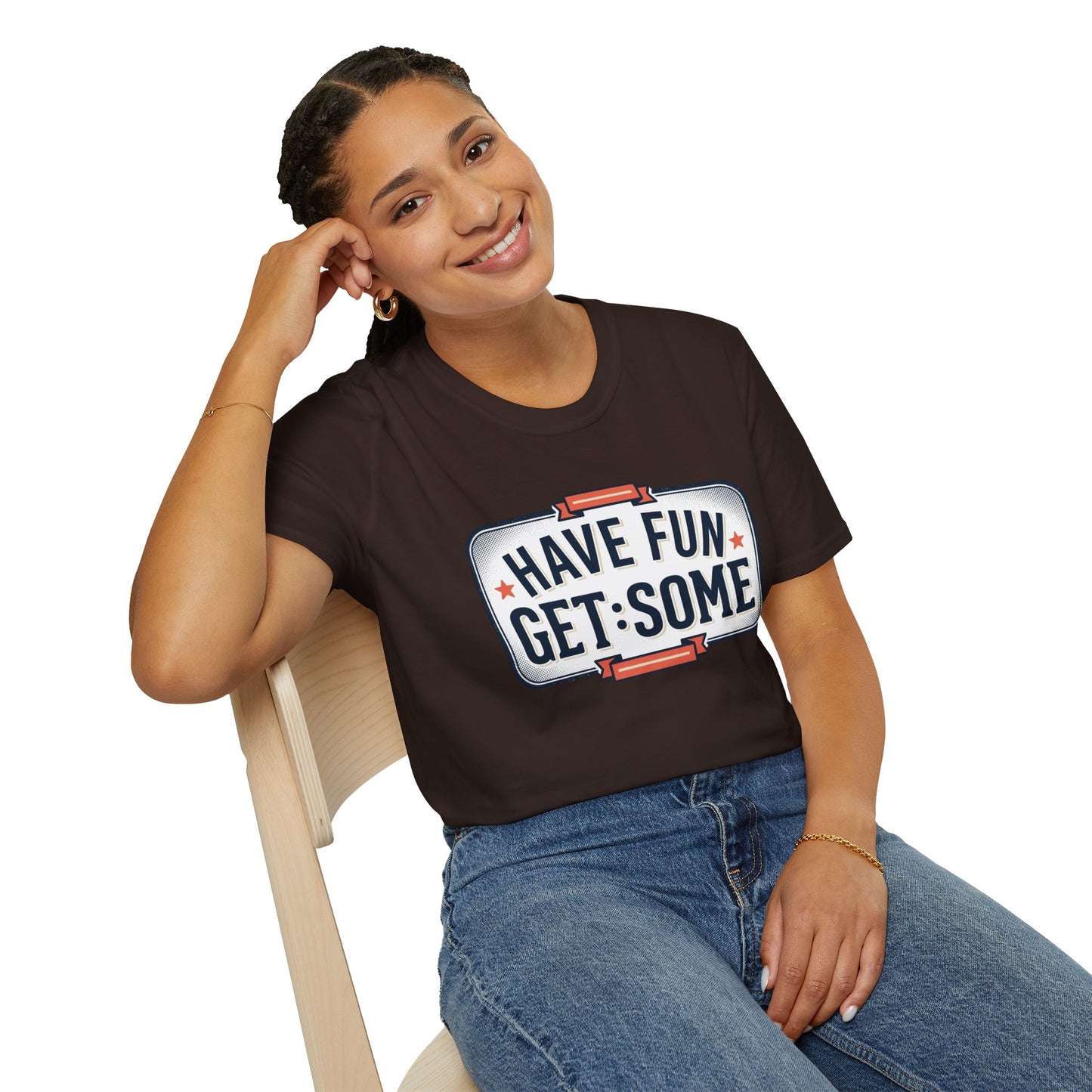 Have Fun Get Some T-Shirt — Retro Road Sign Graphic Tee