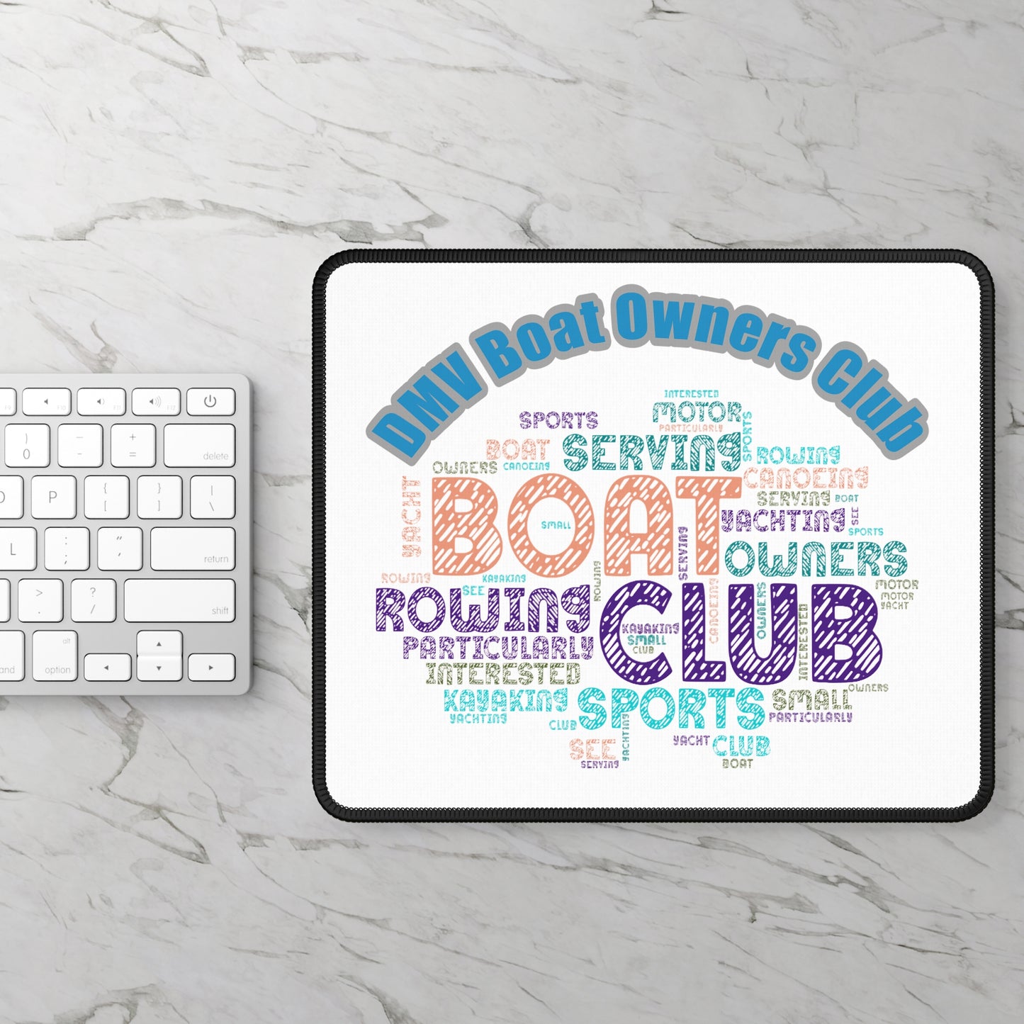 DMVBOC Personalized Gaming Mouse Pad for Boat Owners Club | Unique Gift for Gamers, Nautical Decor, Custom Mouse Mat, Gaming Accessories, [...]