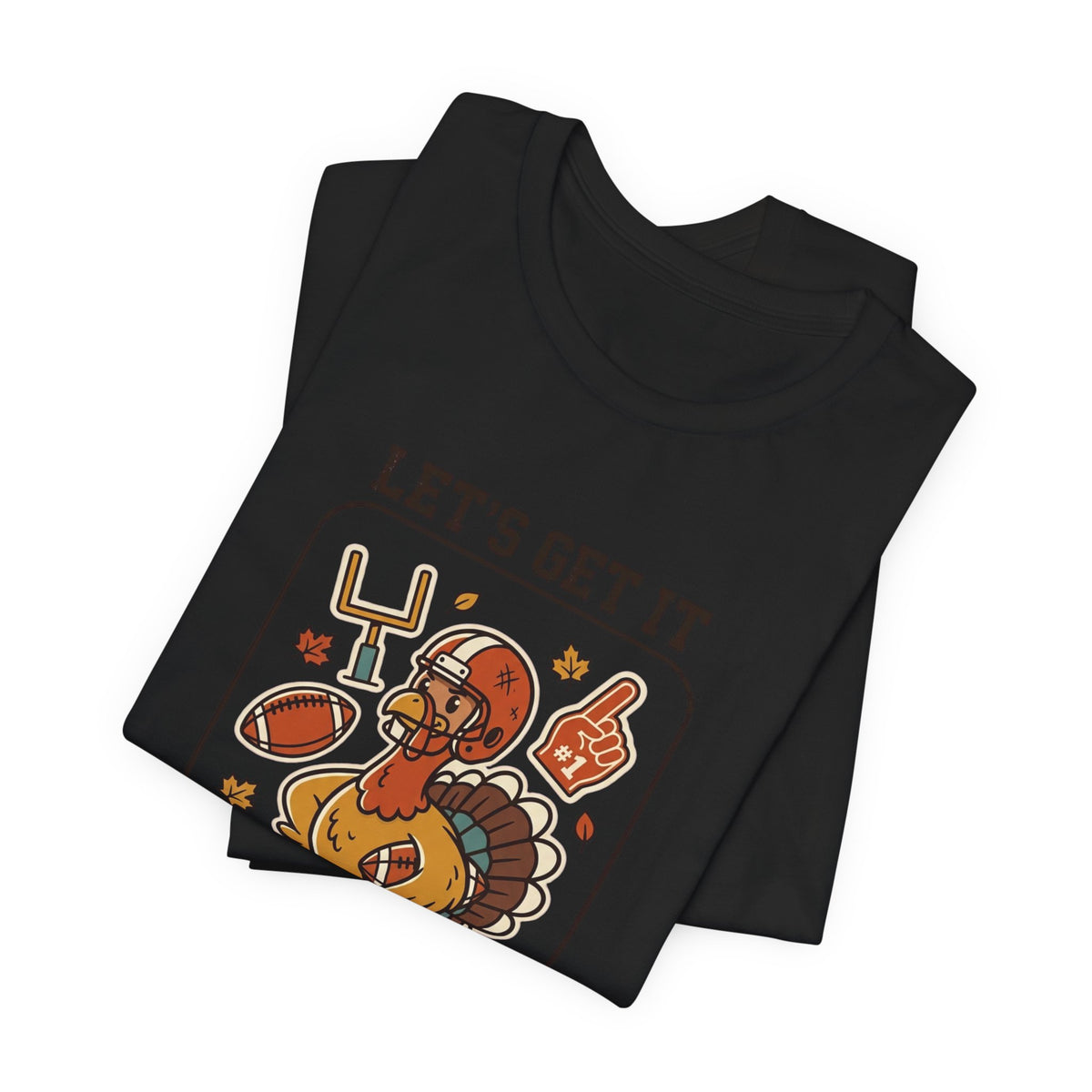 Turkey Bowl MVP T-Shirt | Thanksgiving football, pumpkin pie harvest