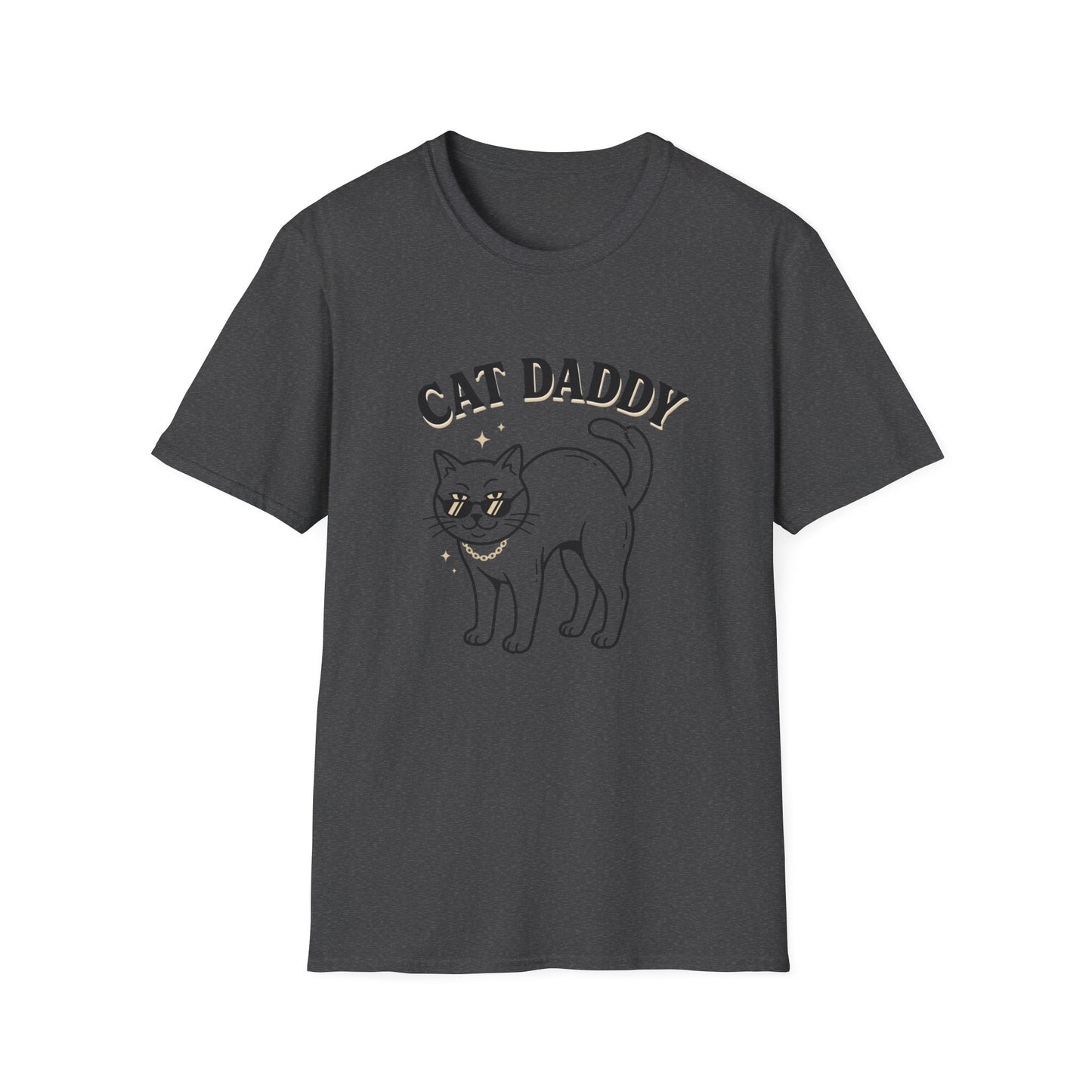 Cat Daddy T-Shirt — Retro Cute Cat Graphic Tee for Cat Lovers