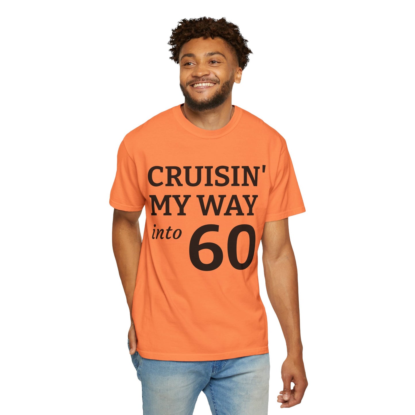 Cruisin' My Way Into 60 T-Shirt — 60th Birthday Tee