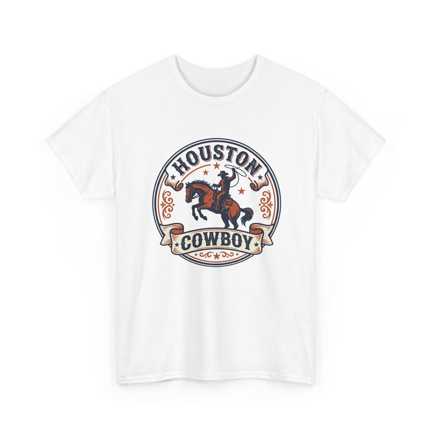 Houston Cowboy T-Shirt – Rodeo Western Graphic Tee