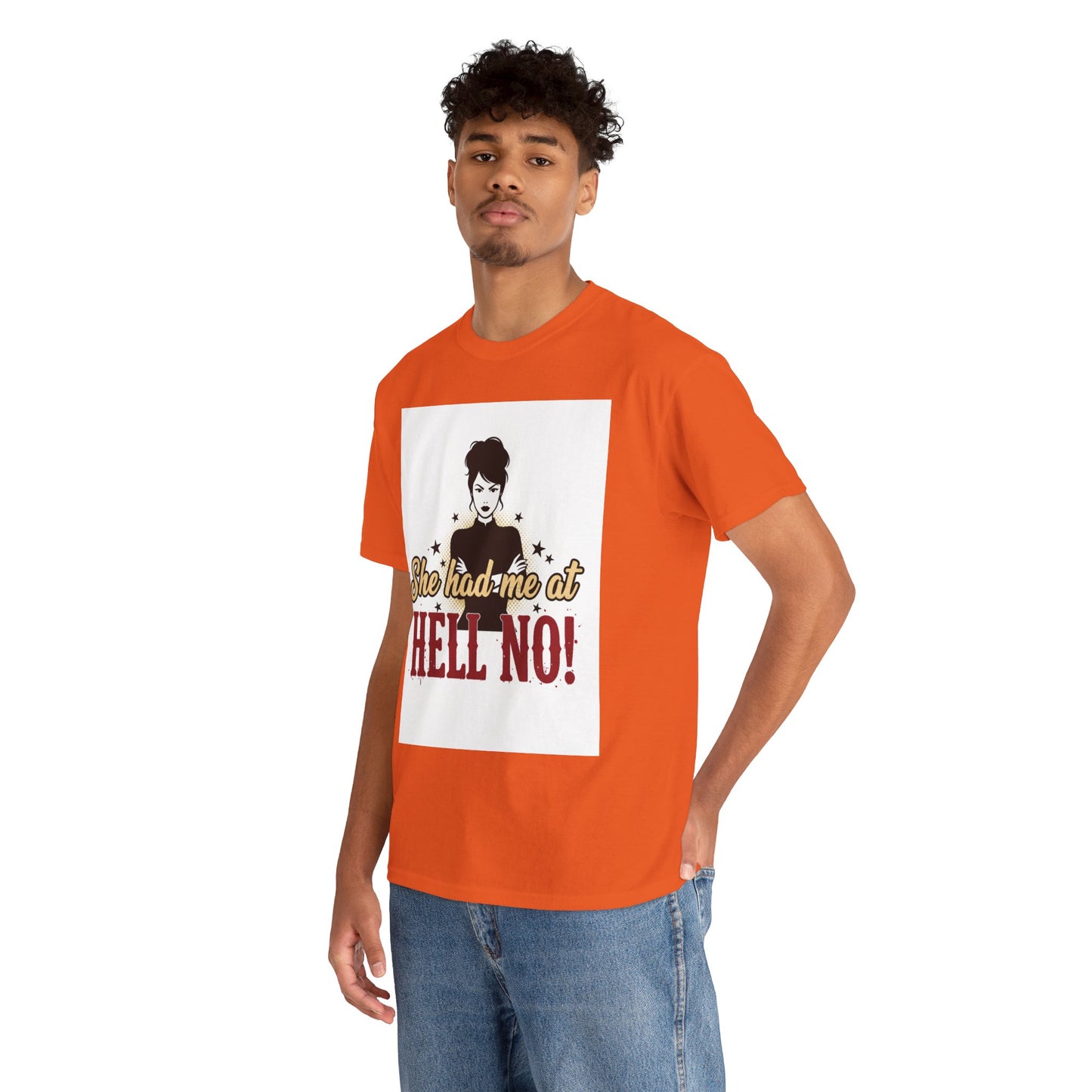 She Had Me At Hell No! Tee – Sassy Retro Graphic T-Shirt