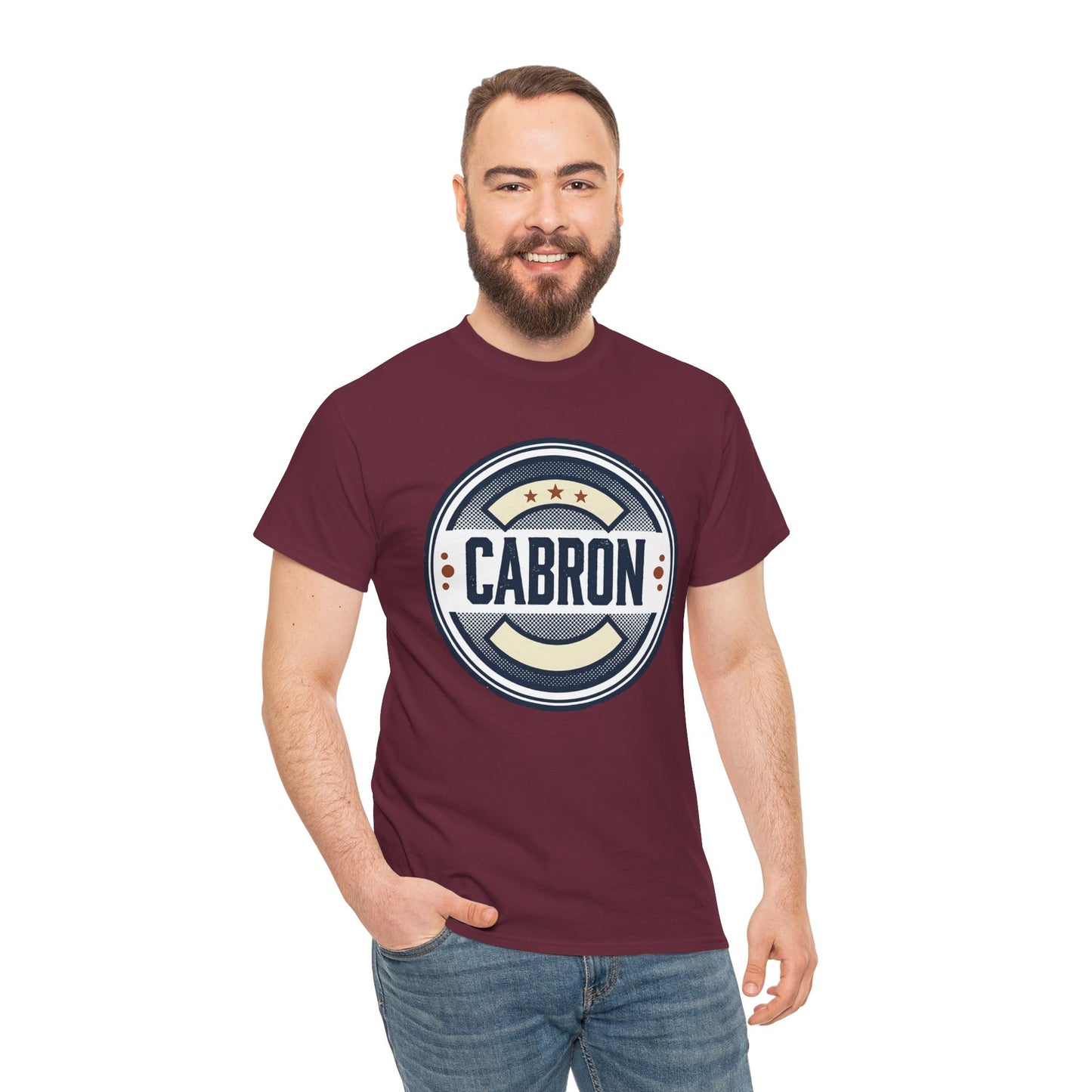 Cabron Retro Emblem T‑Shirt