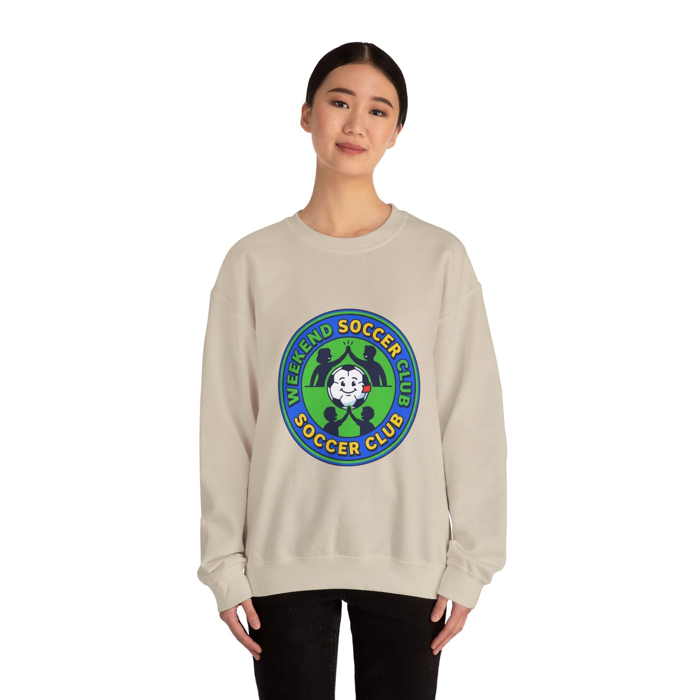 Soccer Unisex Heavy Blend™ Crewneck Sweatshirt