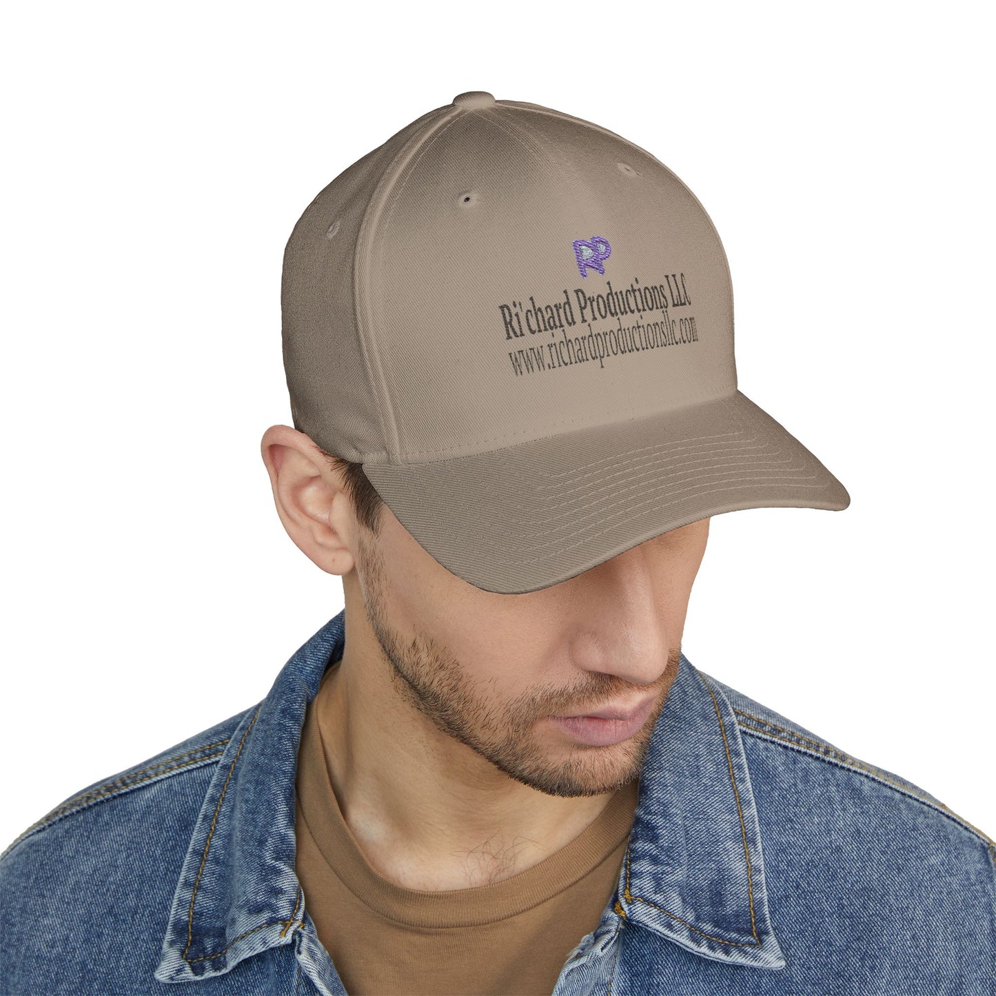 Richard Productions LLC Promotional Hat-Embroidered Logo Baseball Cap