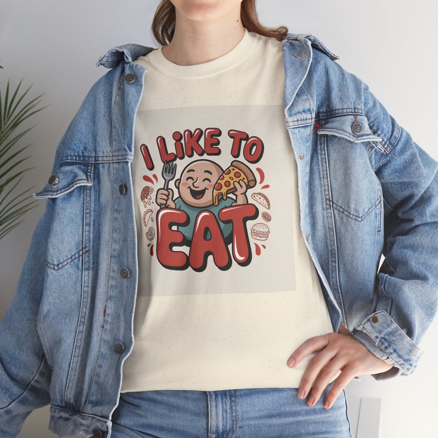 I Like To Eat T-Shirt — Funny Food Lover Graphic Tee