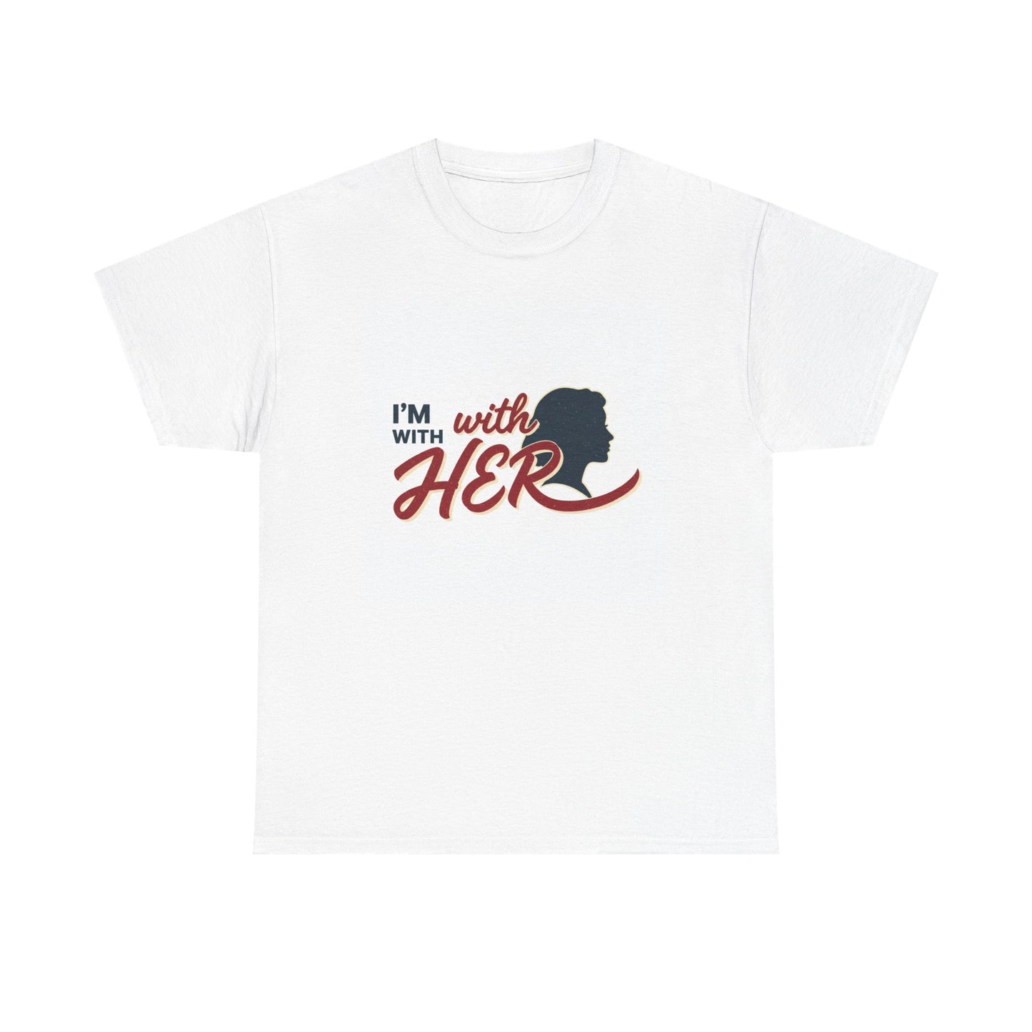 I'm With Her T-Shirt — Women's Rights / Feminist Silhouette Tee