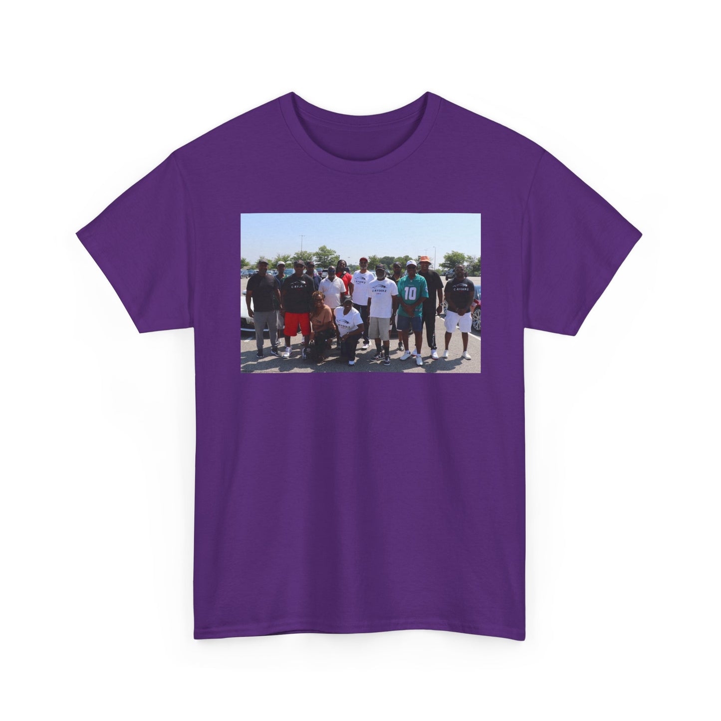 C-RYDERZ Group Photo Custom Tee — Personalized Reunion & Team Picture Shirt Printify