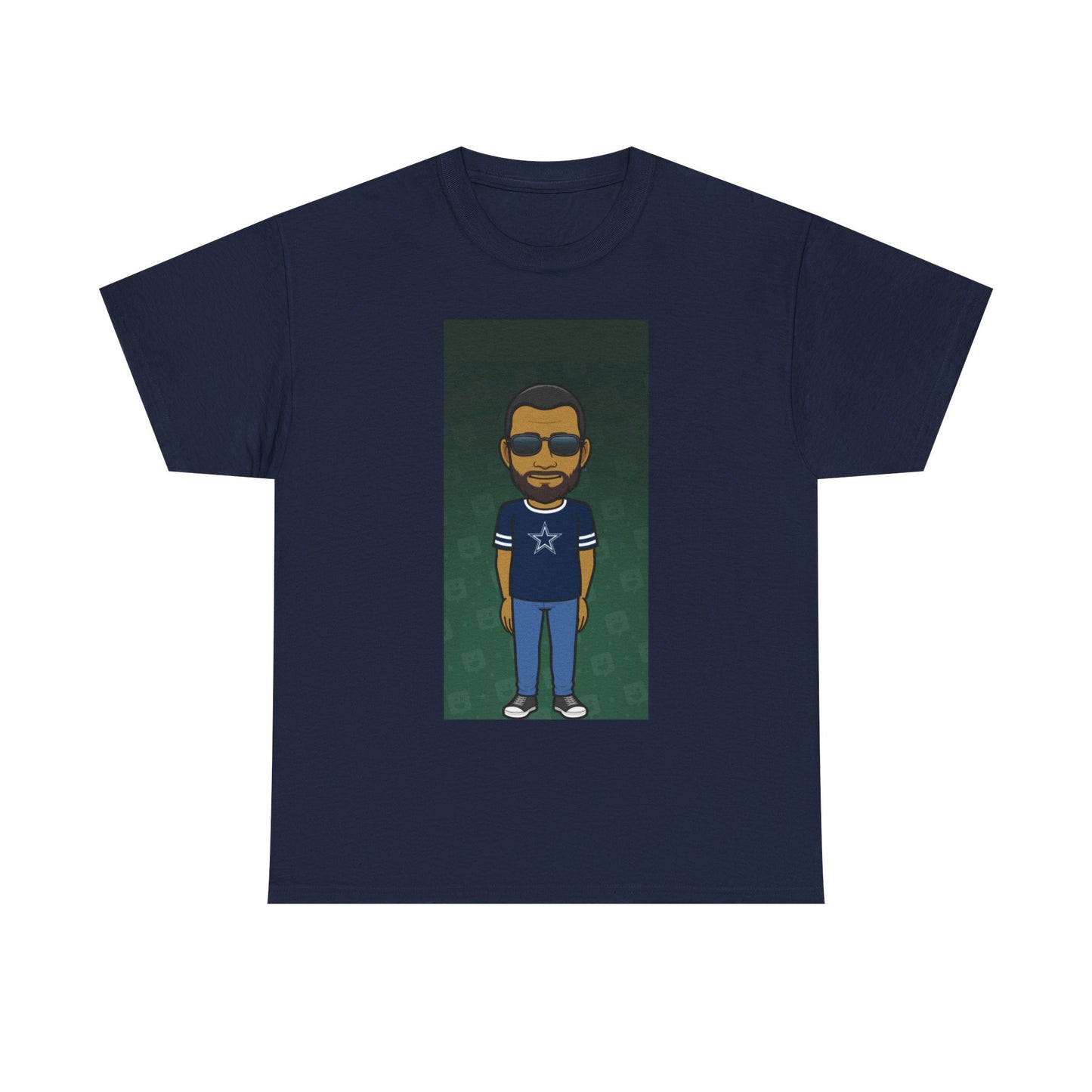 Cartoon Guy Graphic Tee — Personalized Avatar Shirt Printify