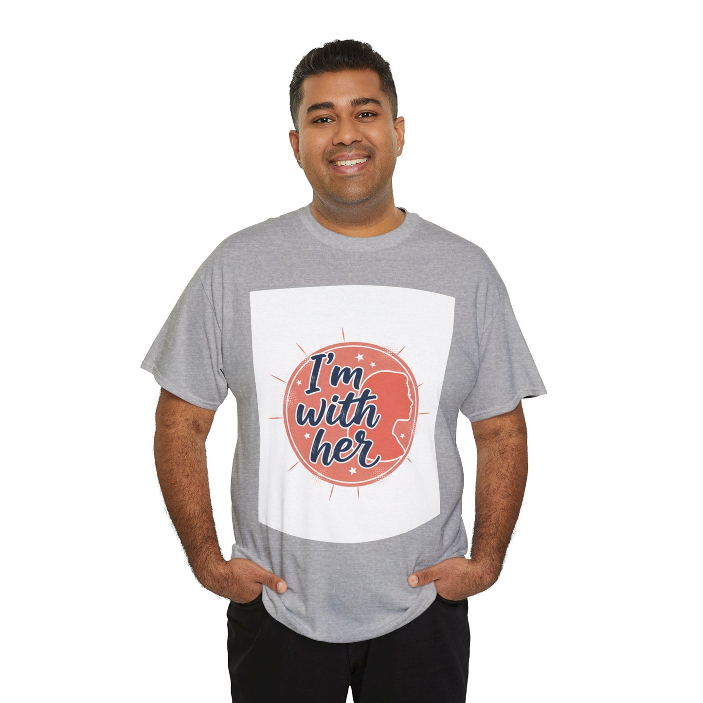 I'm With Her Tee — Feminist Equality Graphic T-Shirt