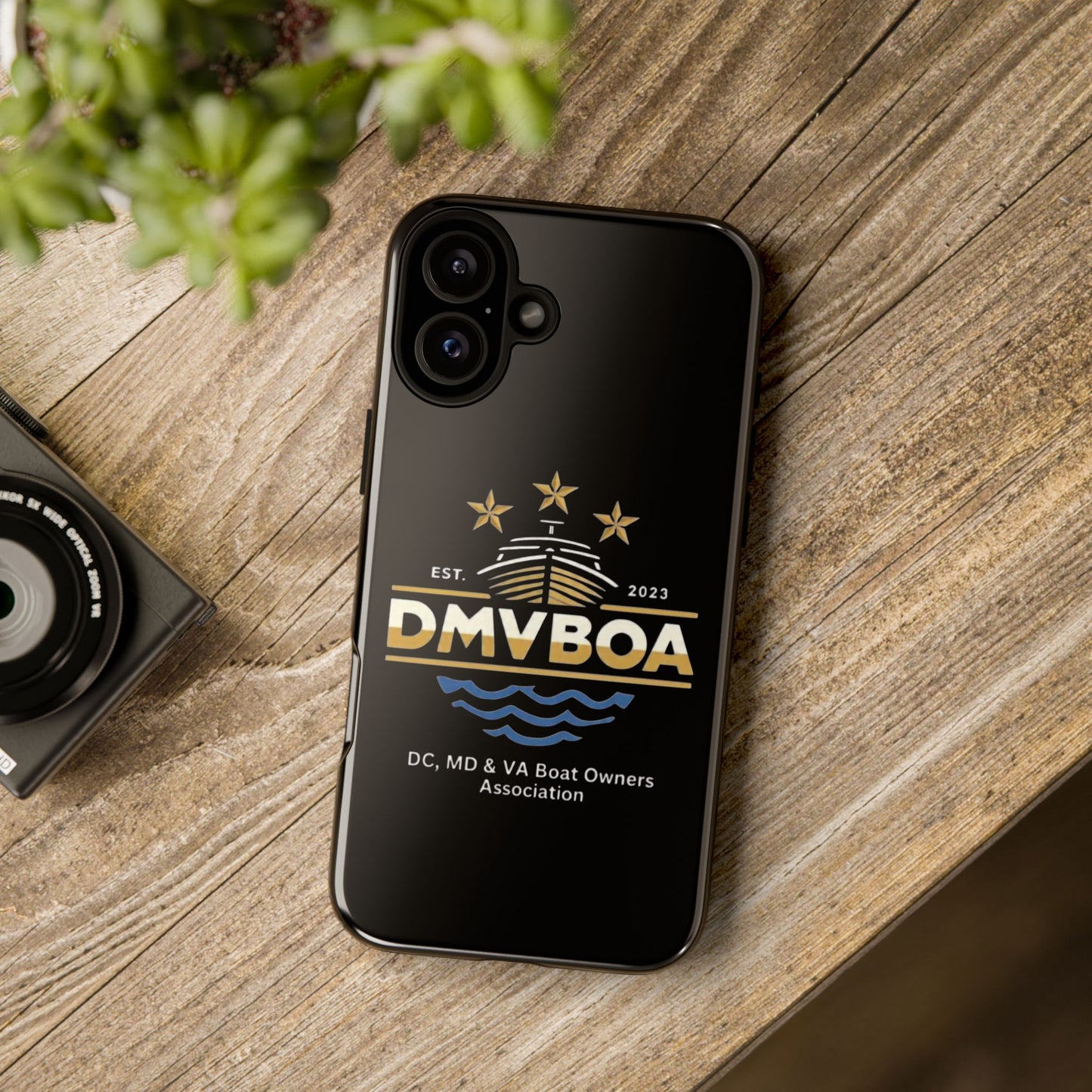DMVBOA  Nautical Phone Case — DMV Boat Owners Association iPhone Cover