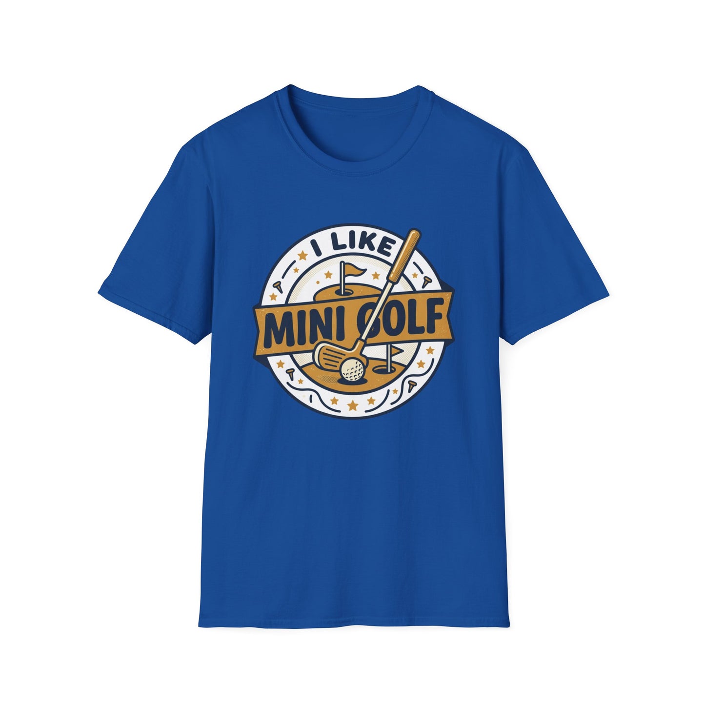 I Like Mini Golf T-Shirt — Retro Mini-Golf Graphic Tee for Fans & Players