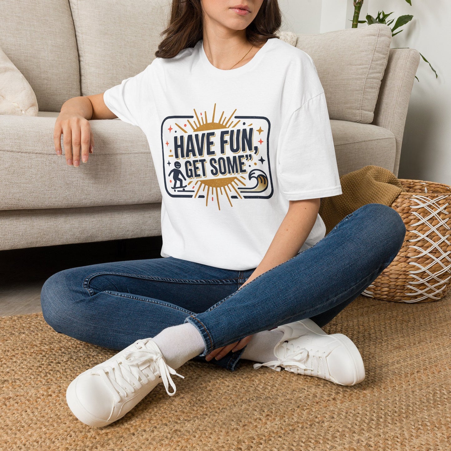 Have Fun, Get Some T-Shirt — Retro Surf & Skate Graphic Tee