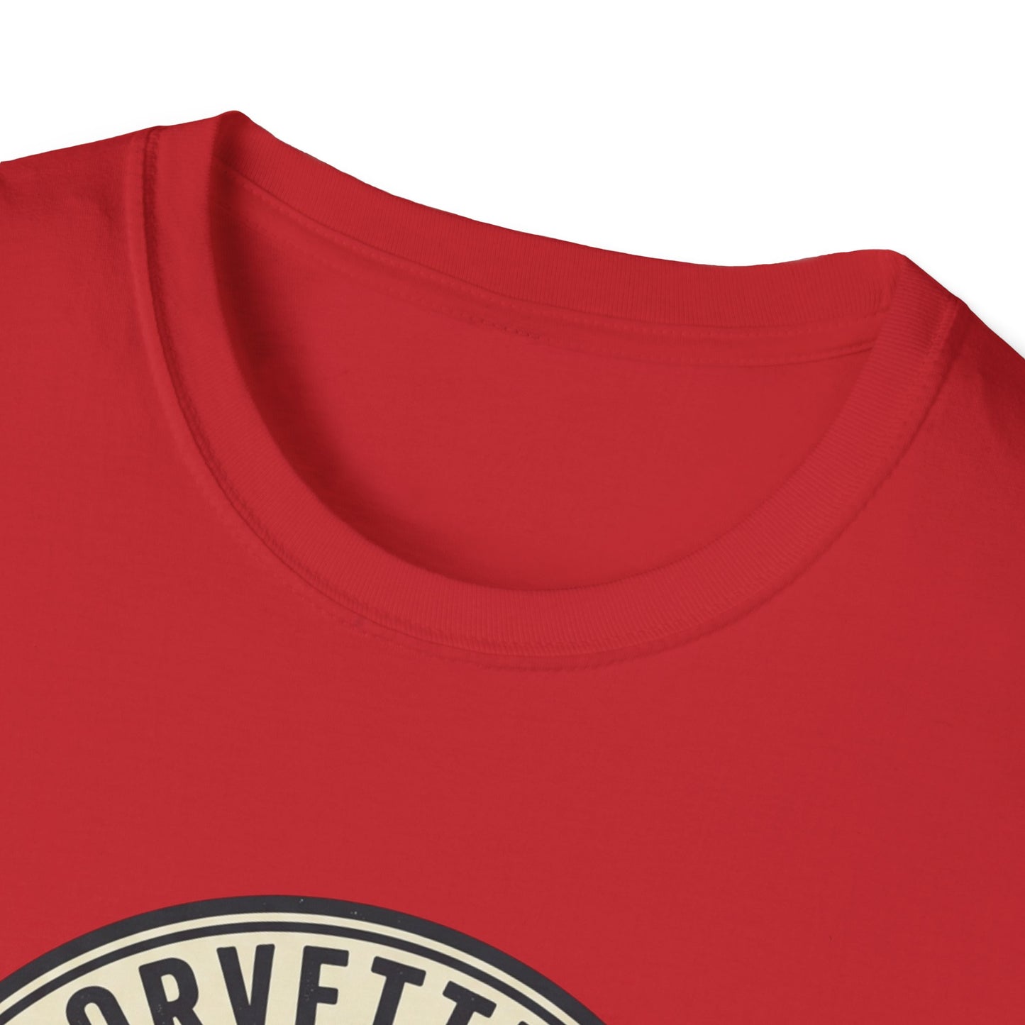 Corvette C8 Tee — Red Mid‑Engine Icon Car Shirt