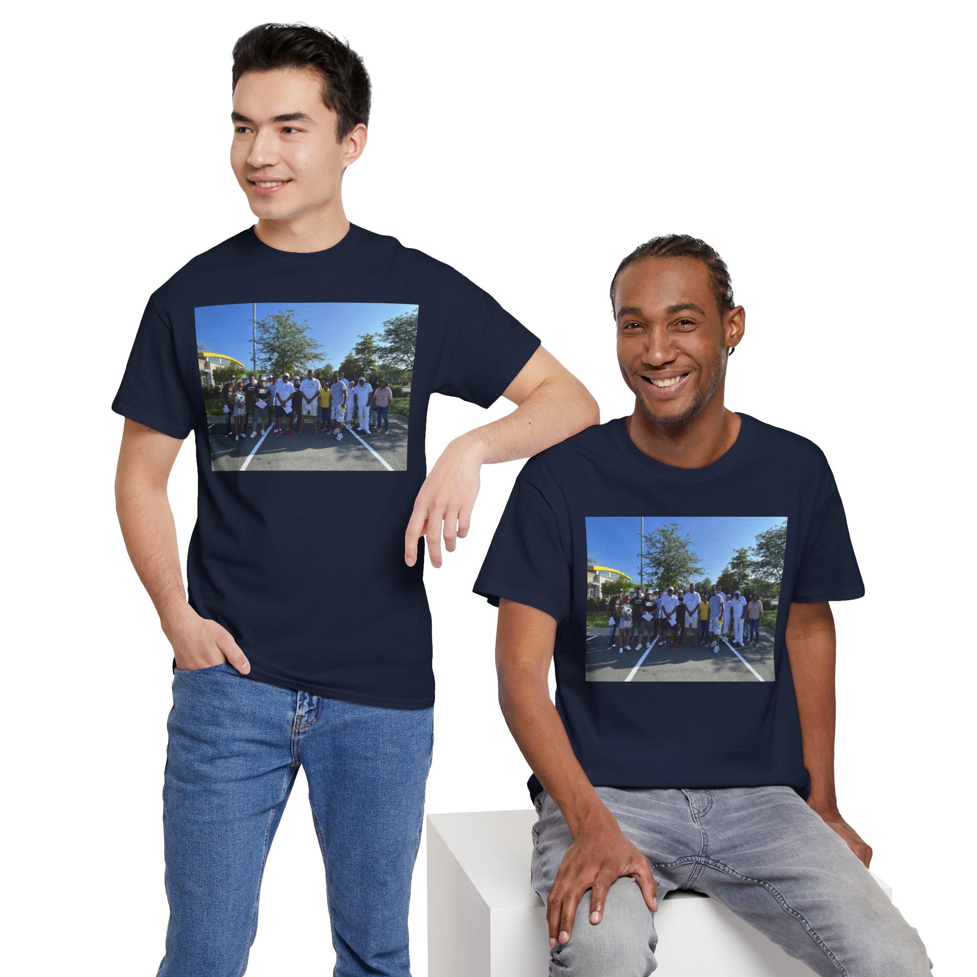 C-RYDERZ Photo Group Tee — Personalized Group Photo T-Shirt Printify