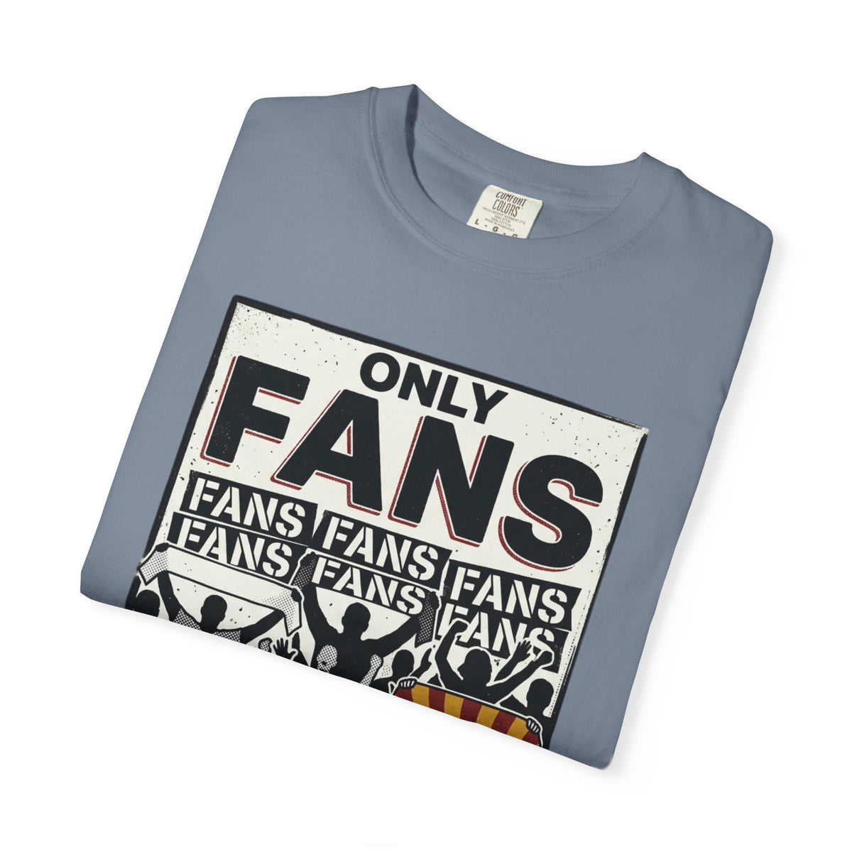Only Fans Crowd Graphic T-Shirt — Vintage Sports Fan Tee