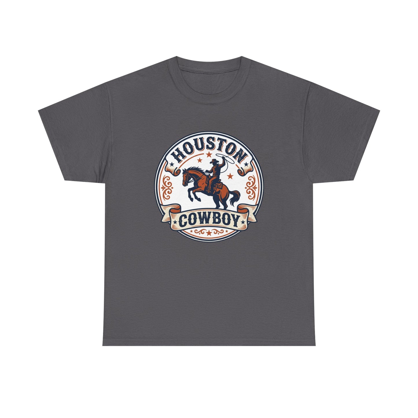 Houston Cowboy T-Shirt – Rodeo Western Graphic Tee