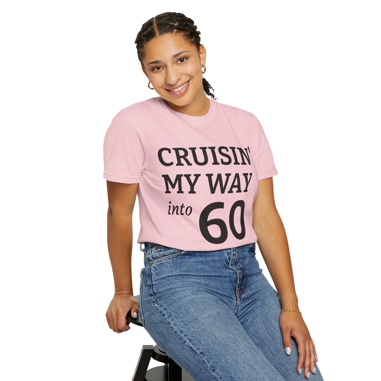 Cruisin' My Way Into 60 T-Shirt — 60th Birthday Tee