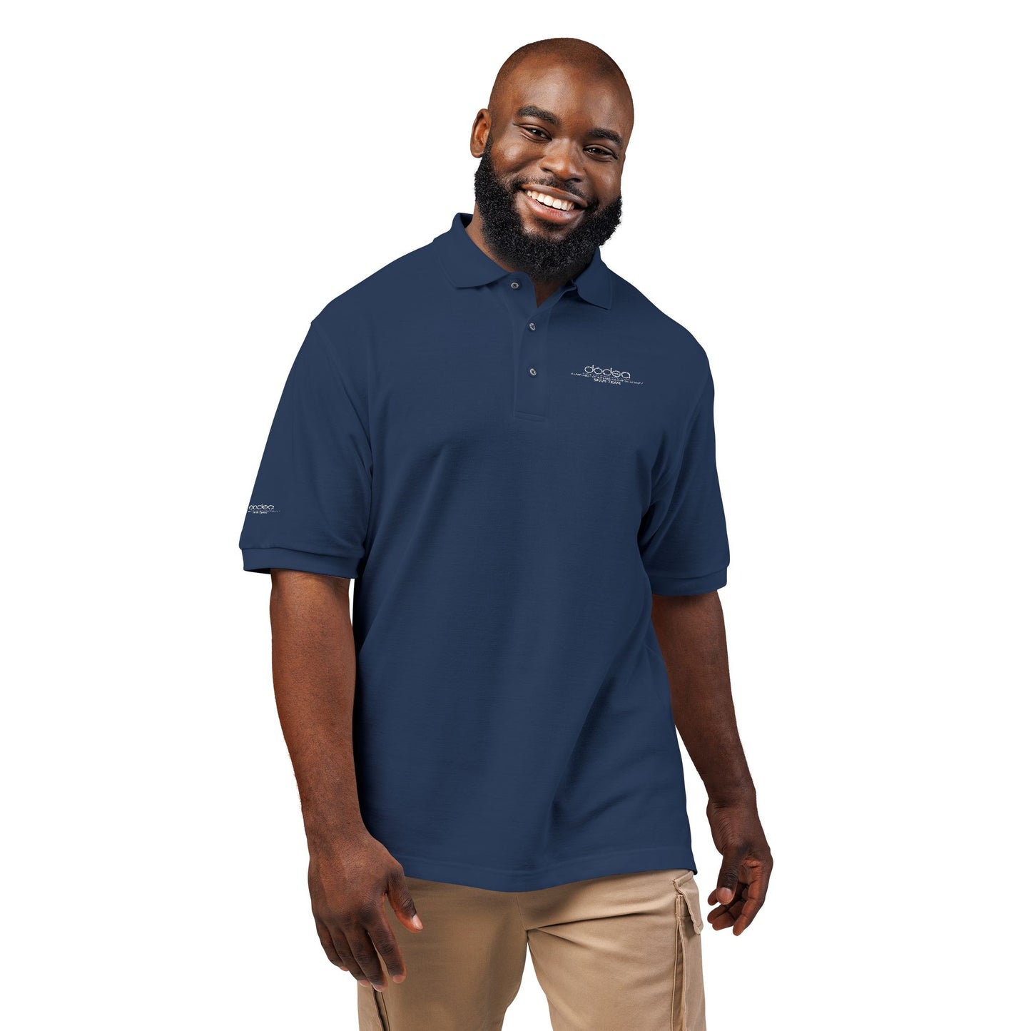 SPAM Embroidered Logo Polo Shirt