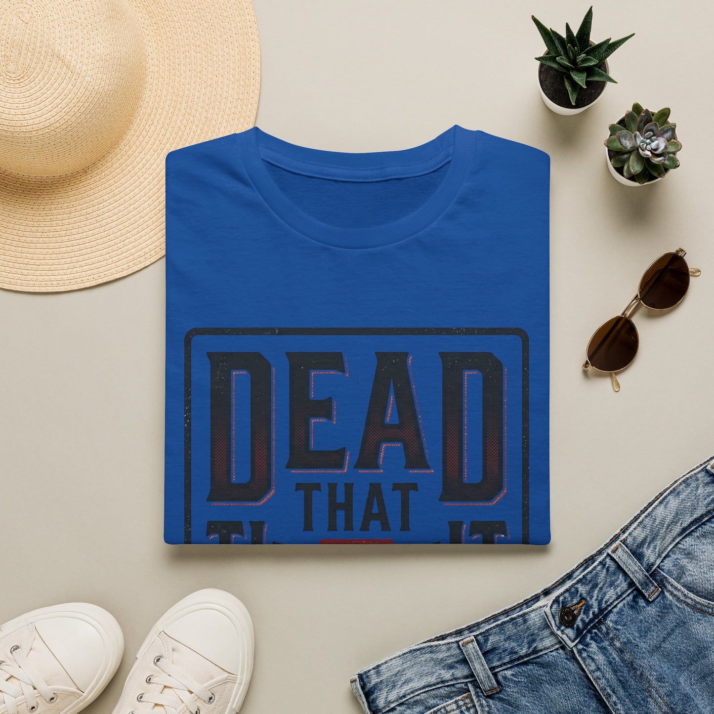 Dead That Thought T-Shirt — Dark Humor Graphic Tee