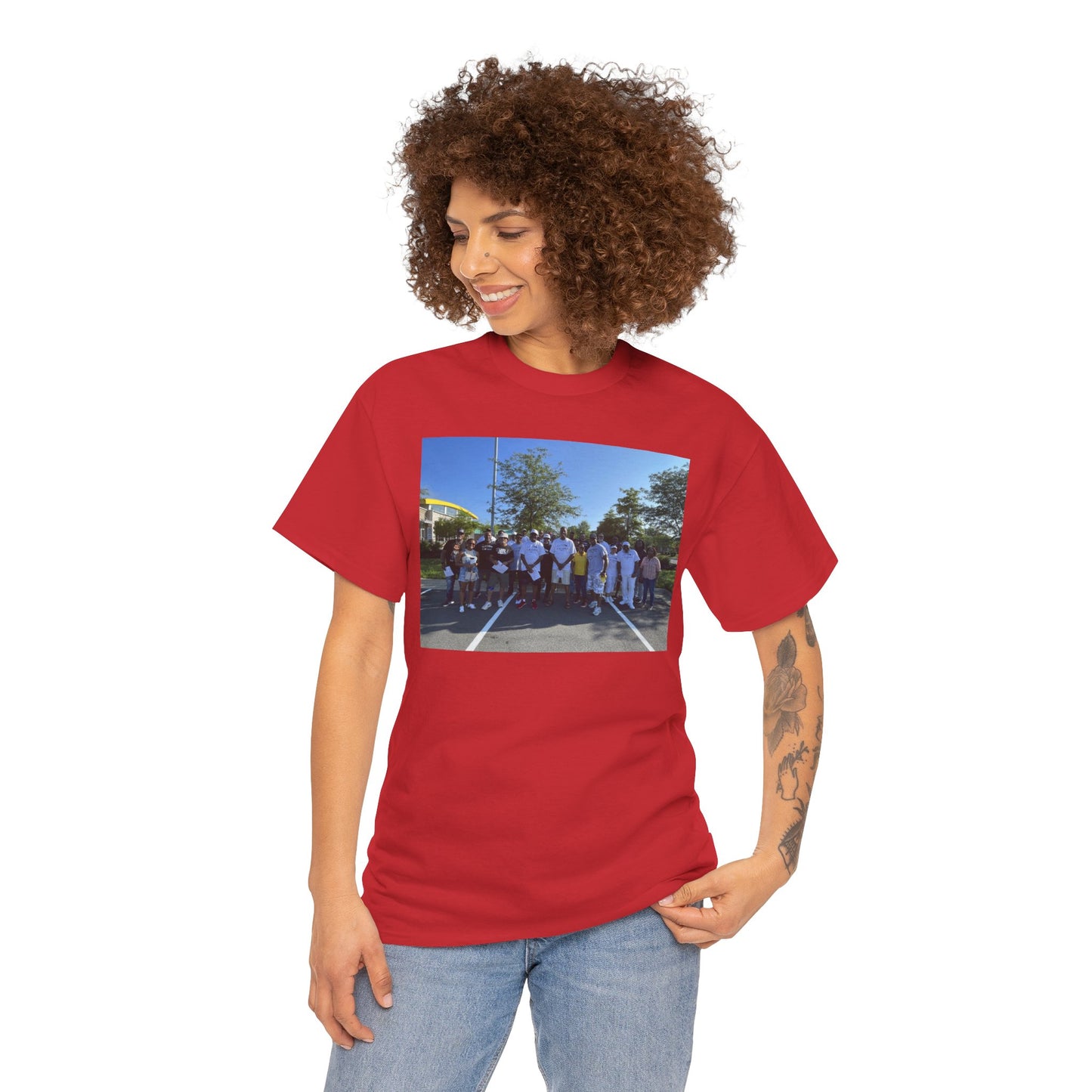 C-RYDERZ Photo Group Tee — Personalized Group Photo T-Shirt Printify
