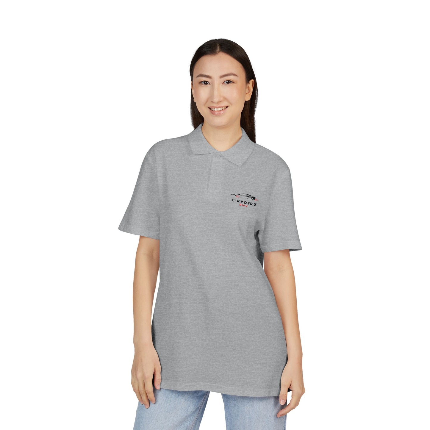 C-RYDERZ Custom Embroidered Unisex Polo Shirt - Casual and Comfortable Wear