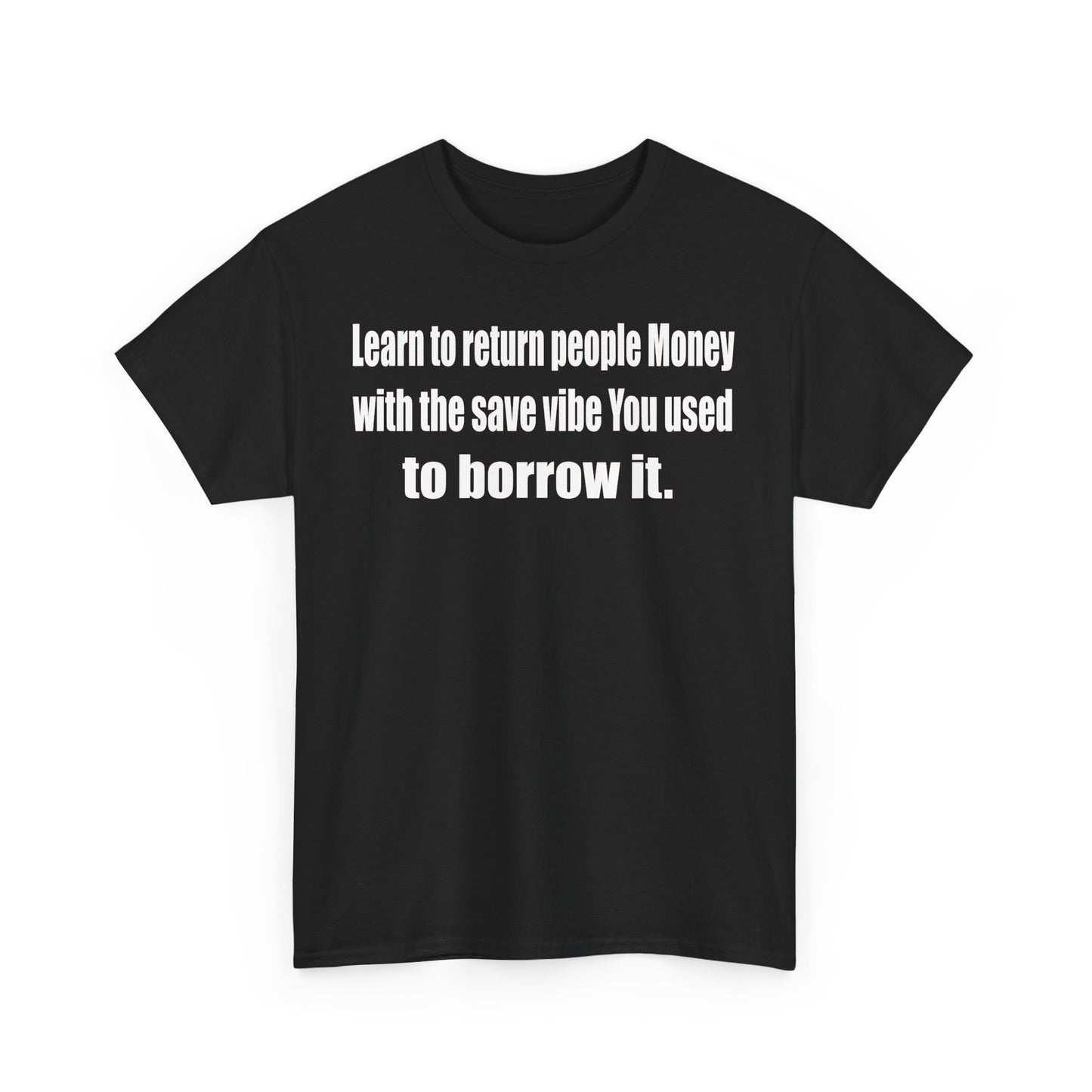 Learn how to return people money with the same vibe you used to borrow it.