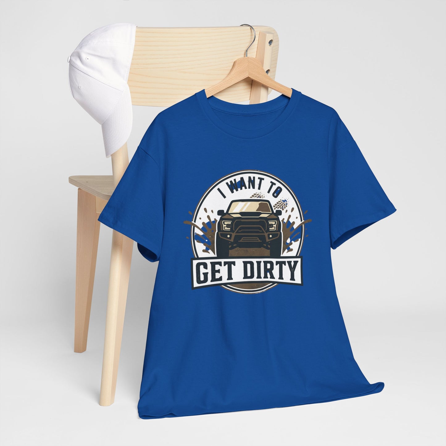 Get Dirty Truck Tee — Off-Road Adventure Graphic T-Shirt