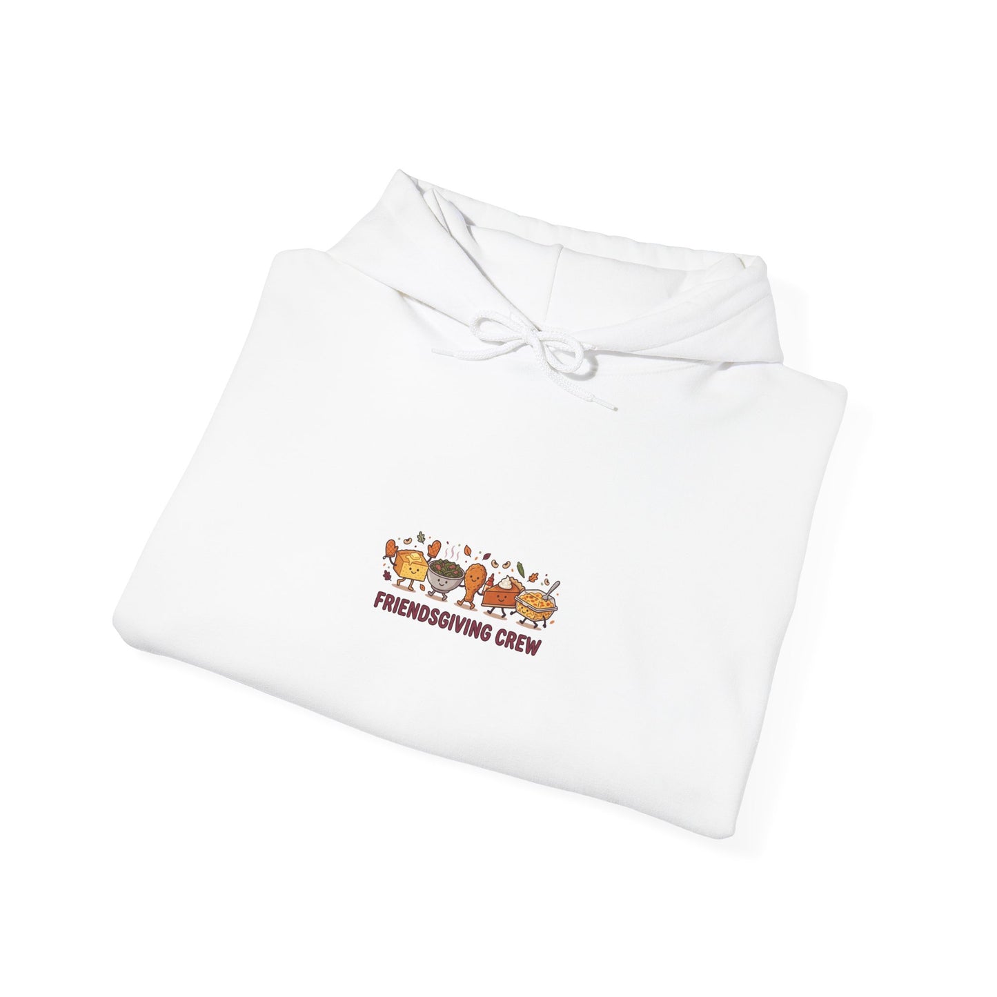 Friendsgiving Crew Hoodie | Thanksgiving Sweatshirt, Fall Turkey Pumpkin Design