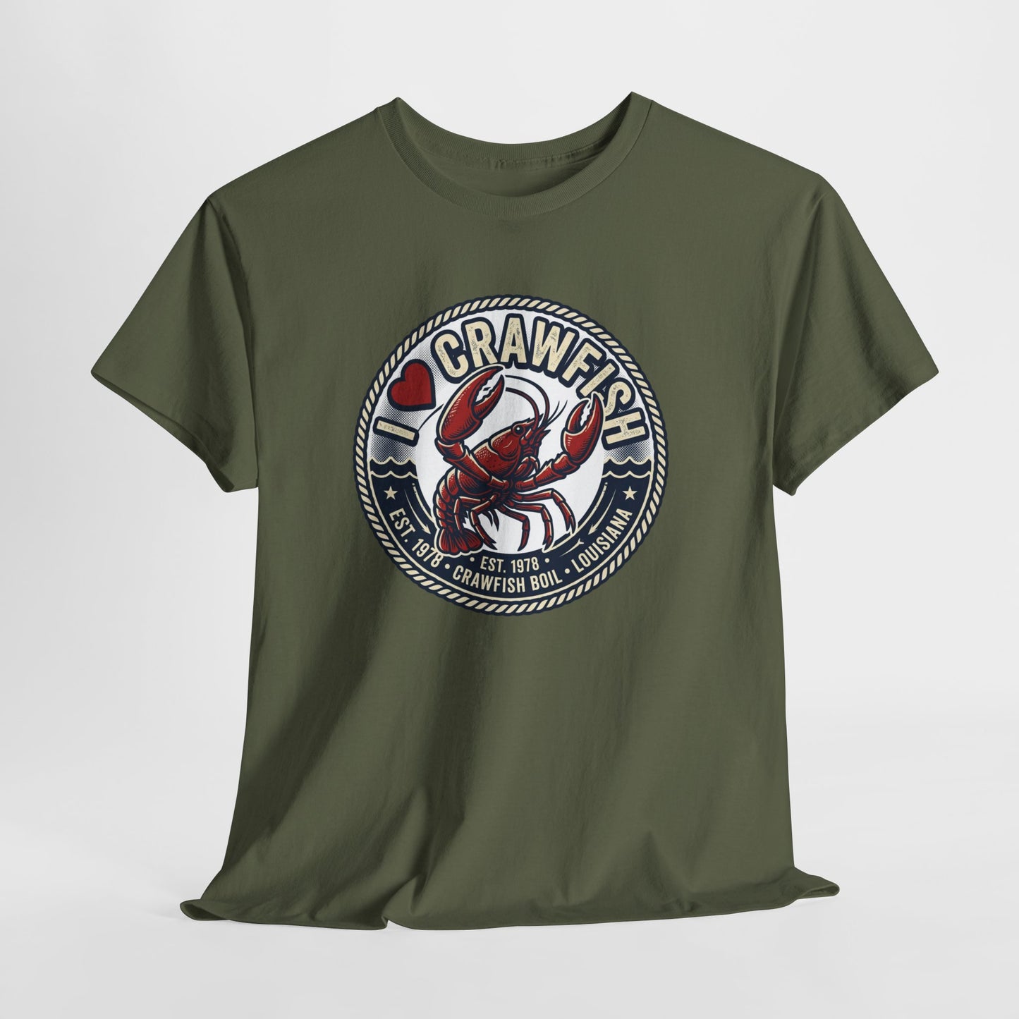 Crawfish Boil T-Shirt - I  Crawfish Seafood Festival Tee