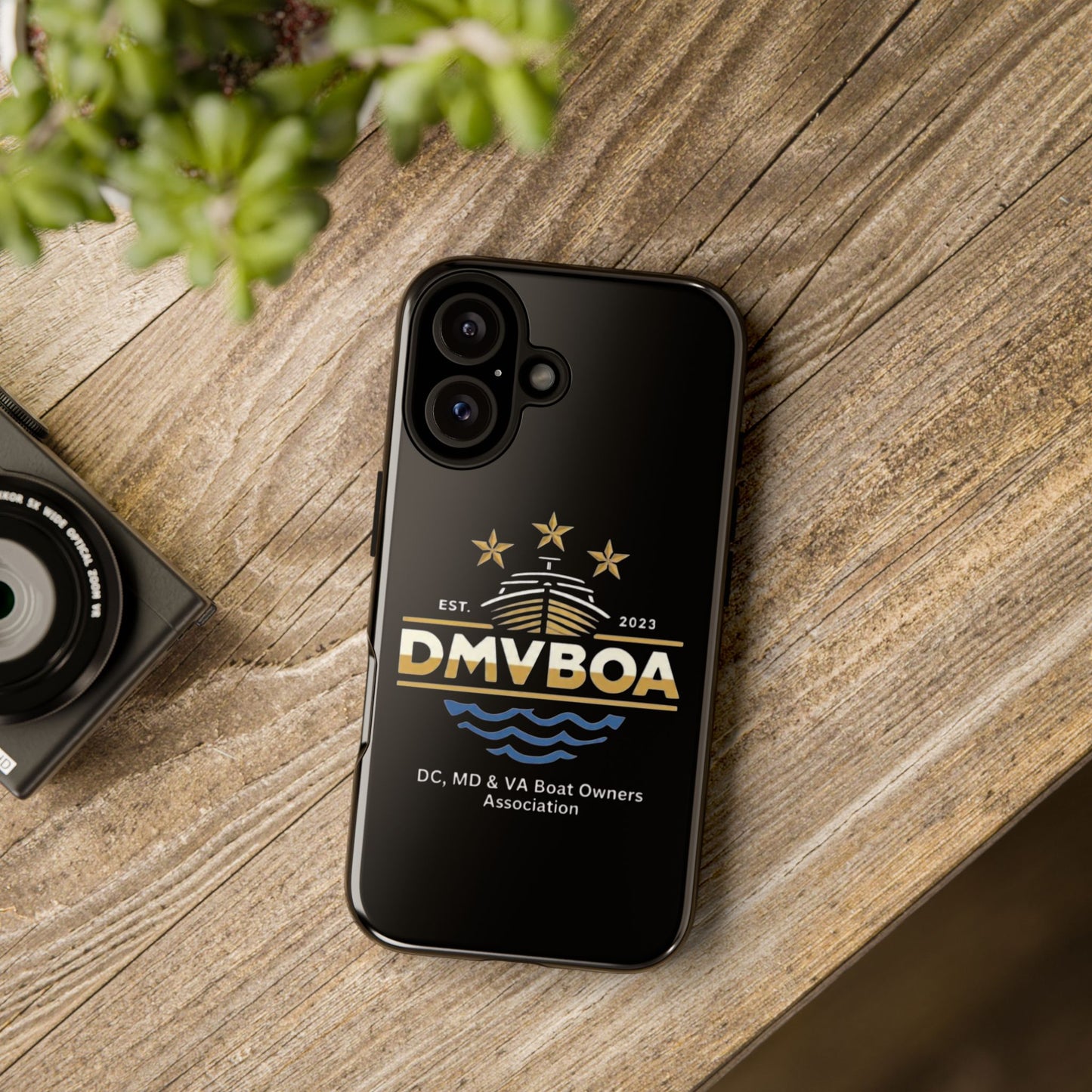 DMVBOA  Nautical Phone Case — DMV Boat Owners Association iPhone Cover