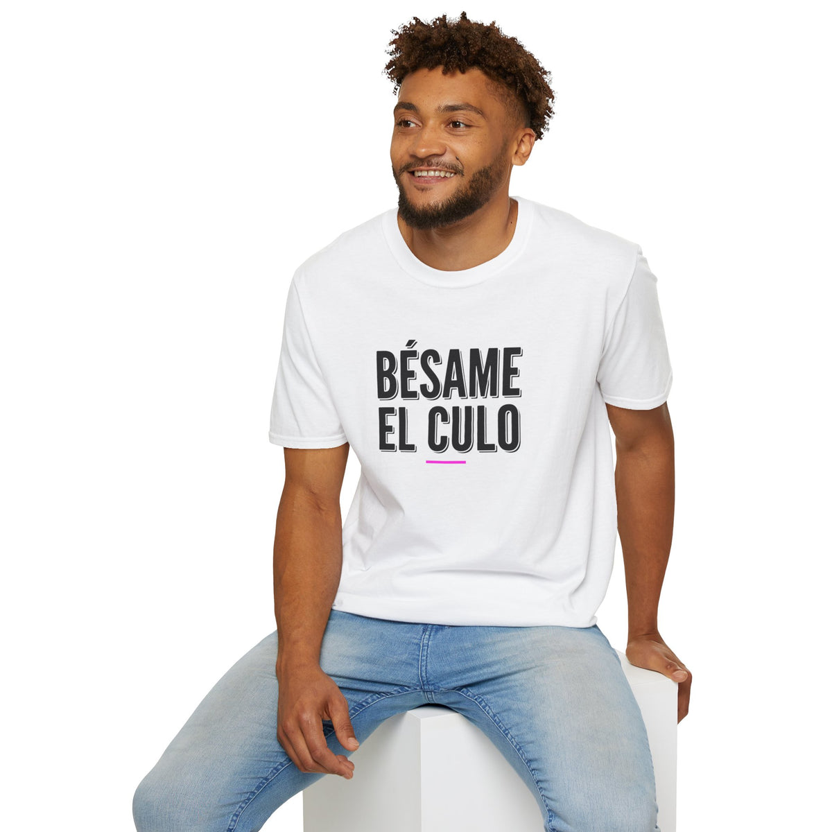 Bésame El Culo Graphic T-Shirt — Funny Spanish Slogan Tee