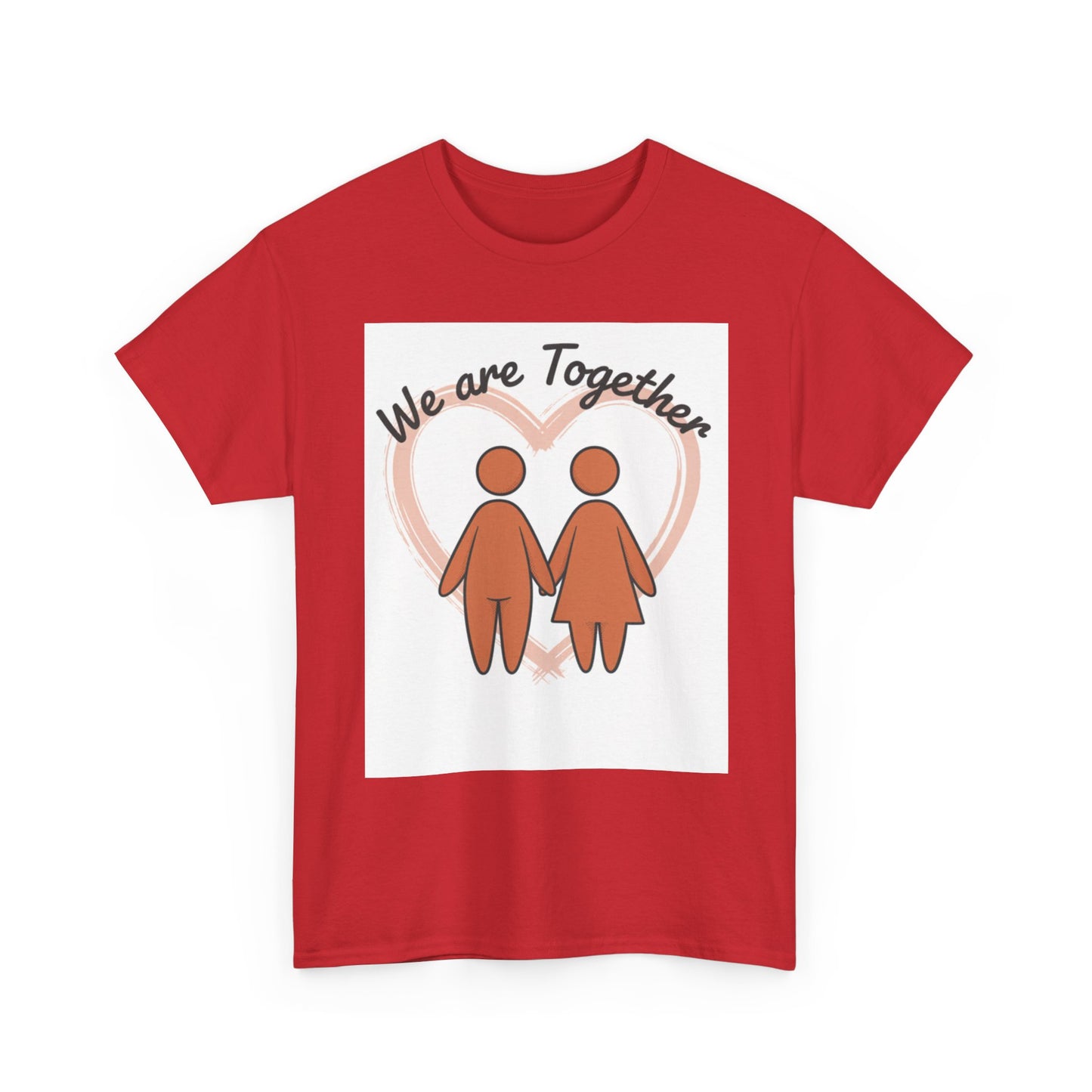 We Are Together Couple Tee — Matching Relationship T-Shirt