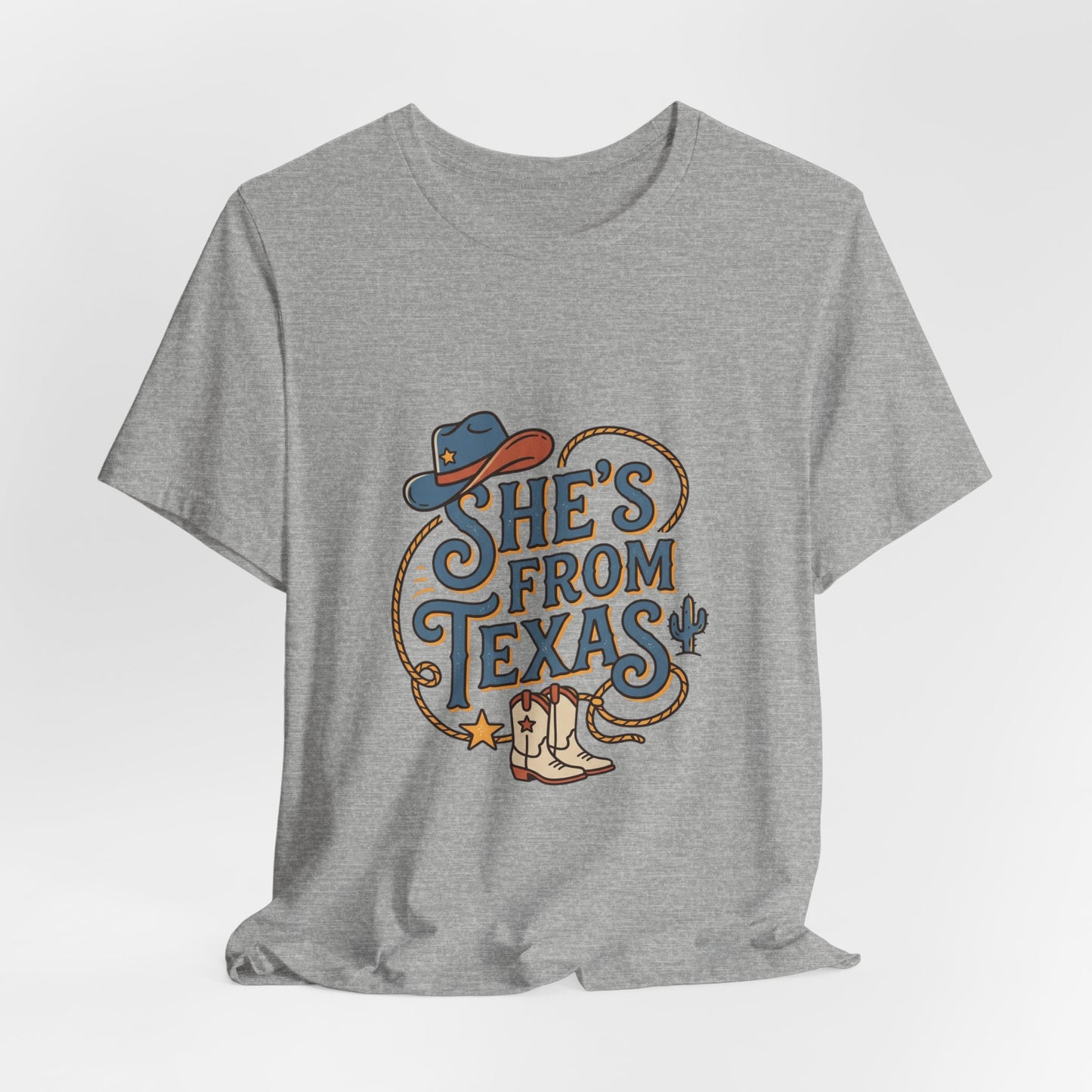 Texas Unisex Jersey Short Sleeve Tee