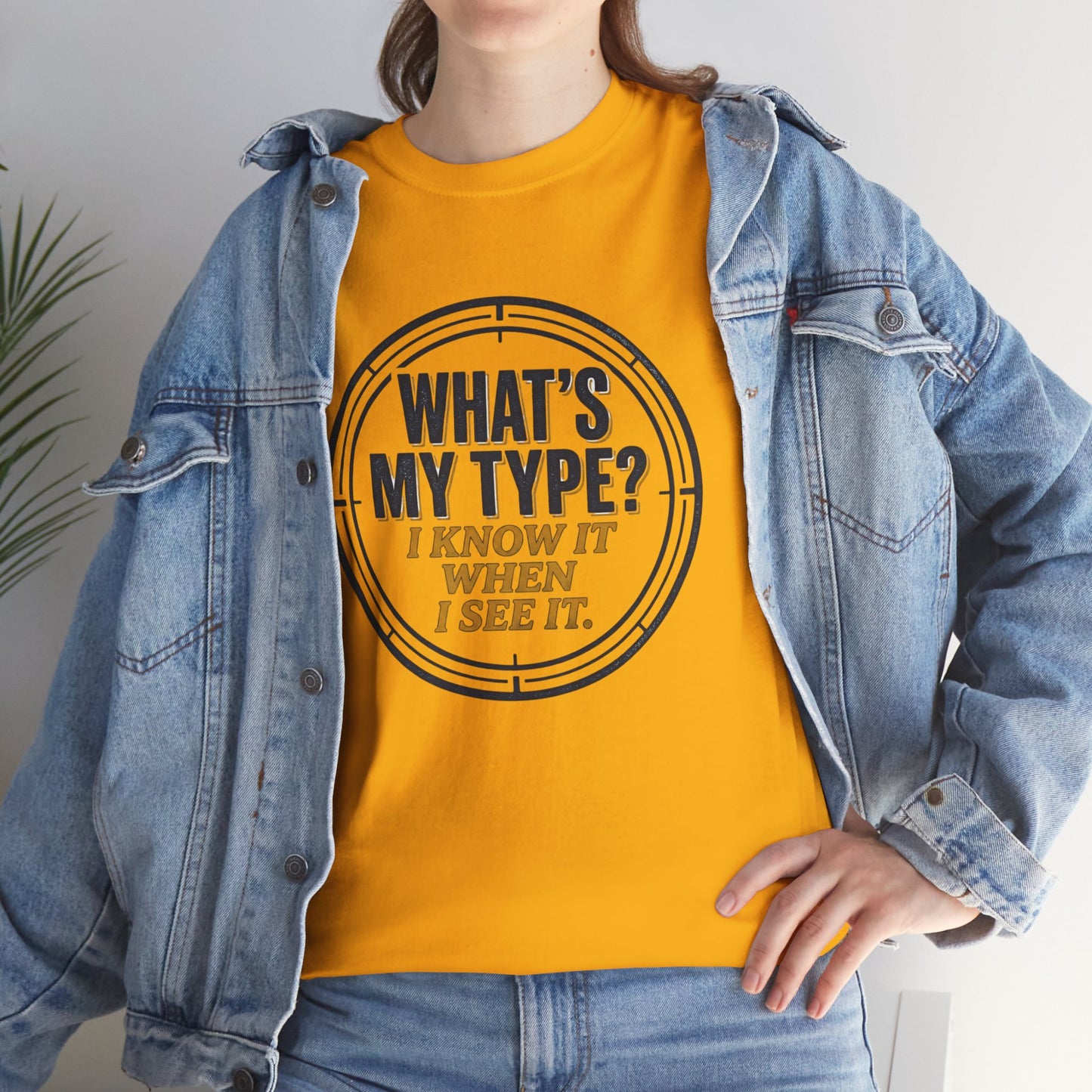 "What's My Type? I Know It When I See It" Graphic Tee