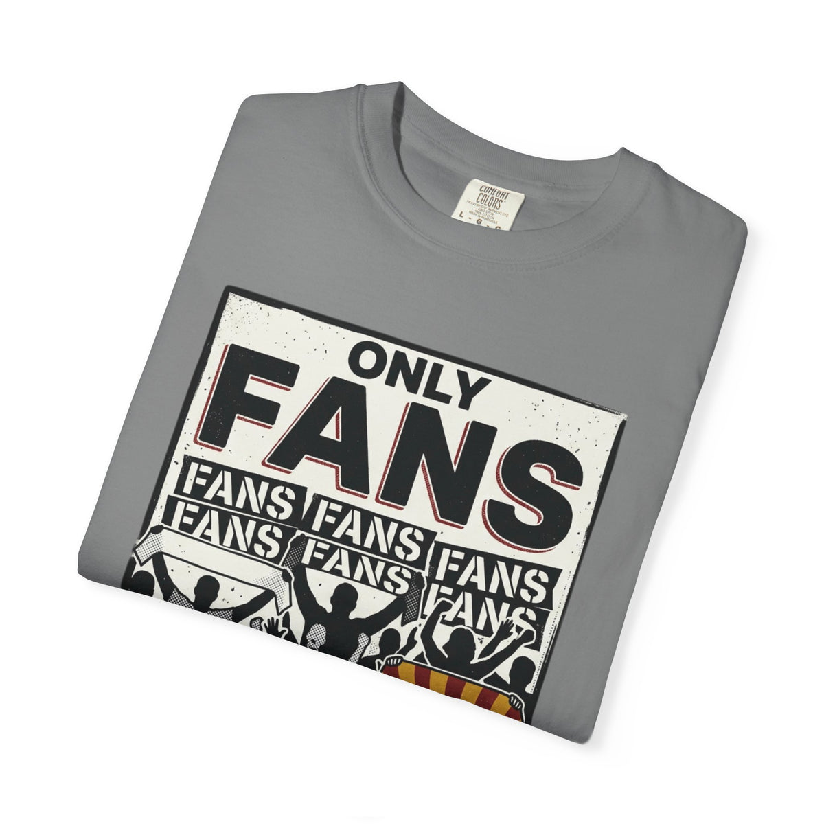 Only Fans Crowd Graphic T-Shirt — Vintage Sports Fan Tee
