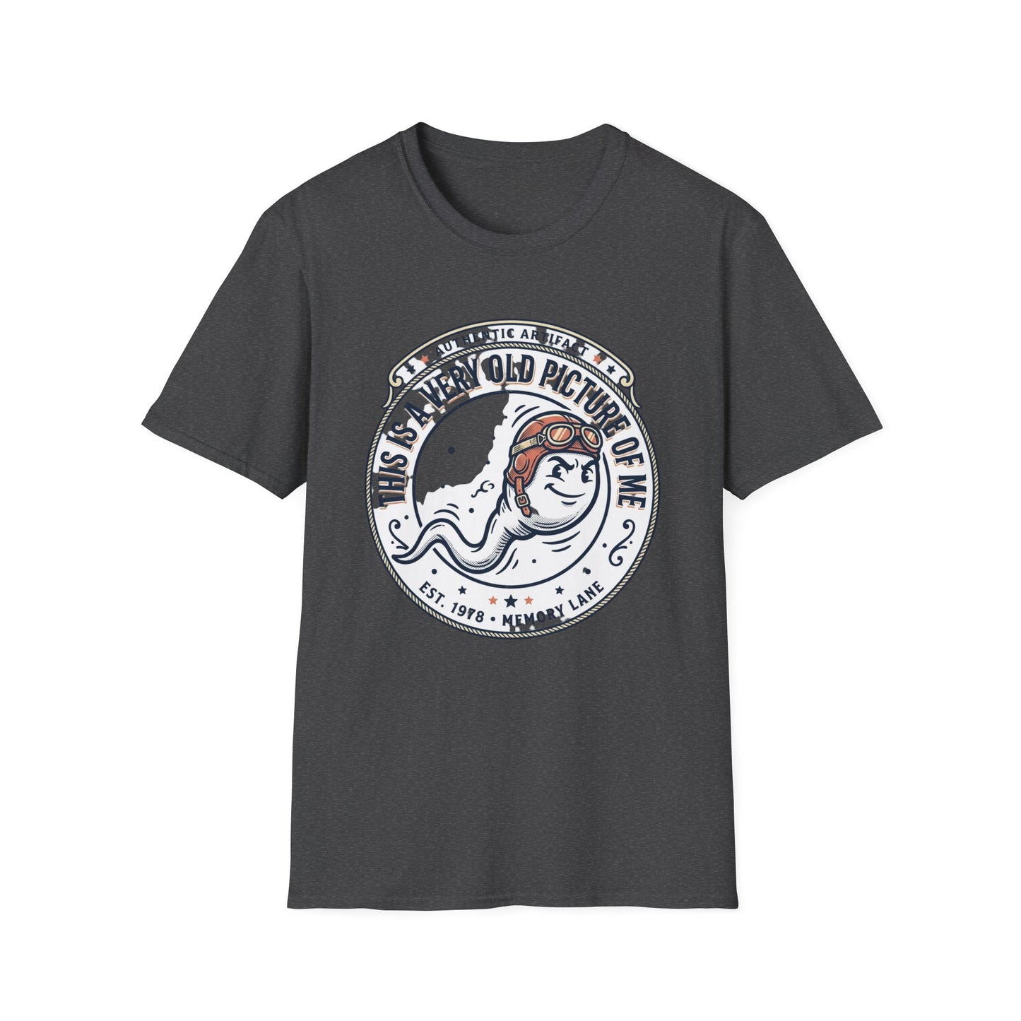 "This Is A Very Old Picture Of Me" Retro Marine Tee