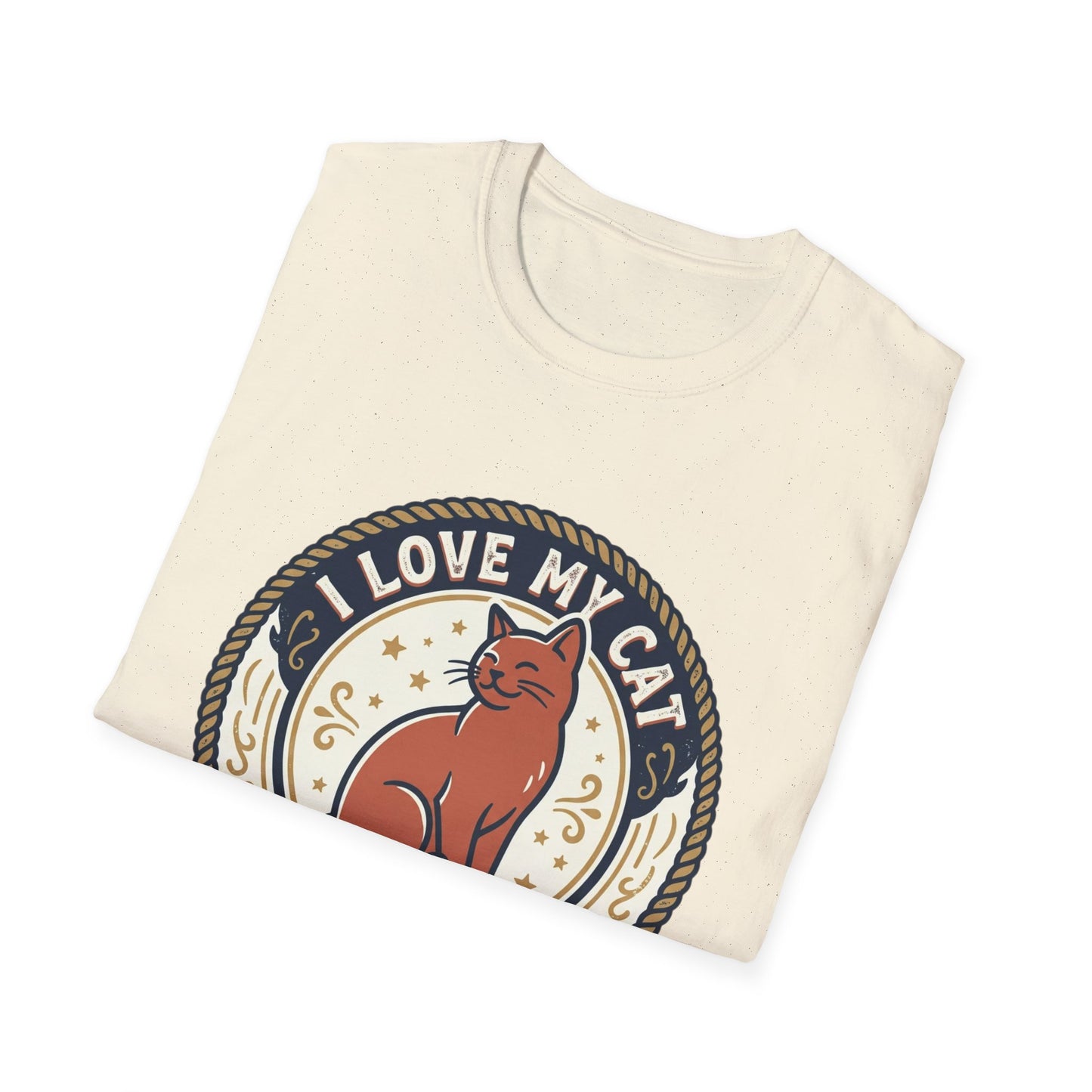 I Love My Cat T-Shirt — "I Love My Cat More Than Most People I Know" Cat Lover Tee