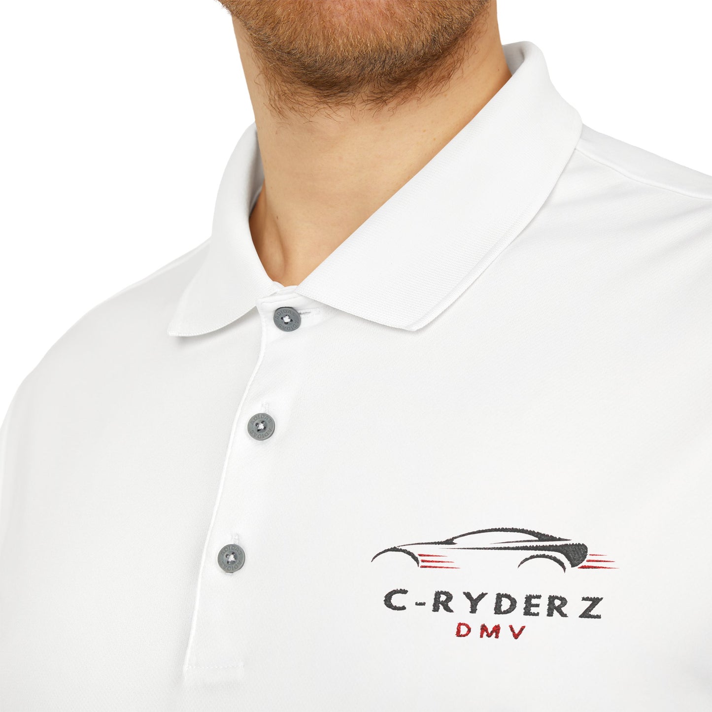 C-RYDERZ Adidas Unisex Performance Polo Shirt - Stylish Activewear for Athletes Printify