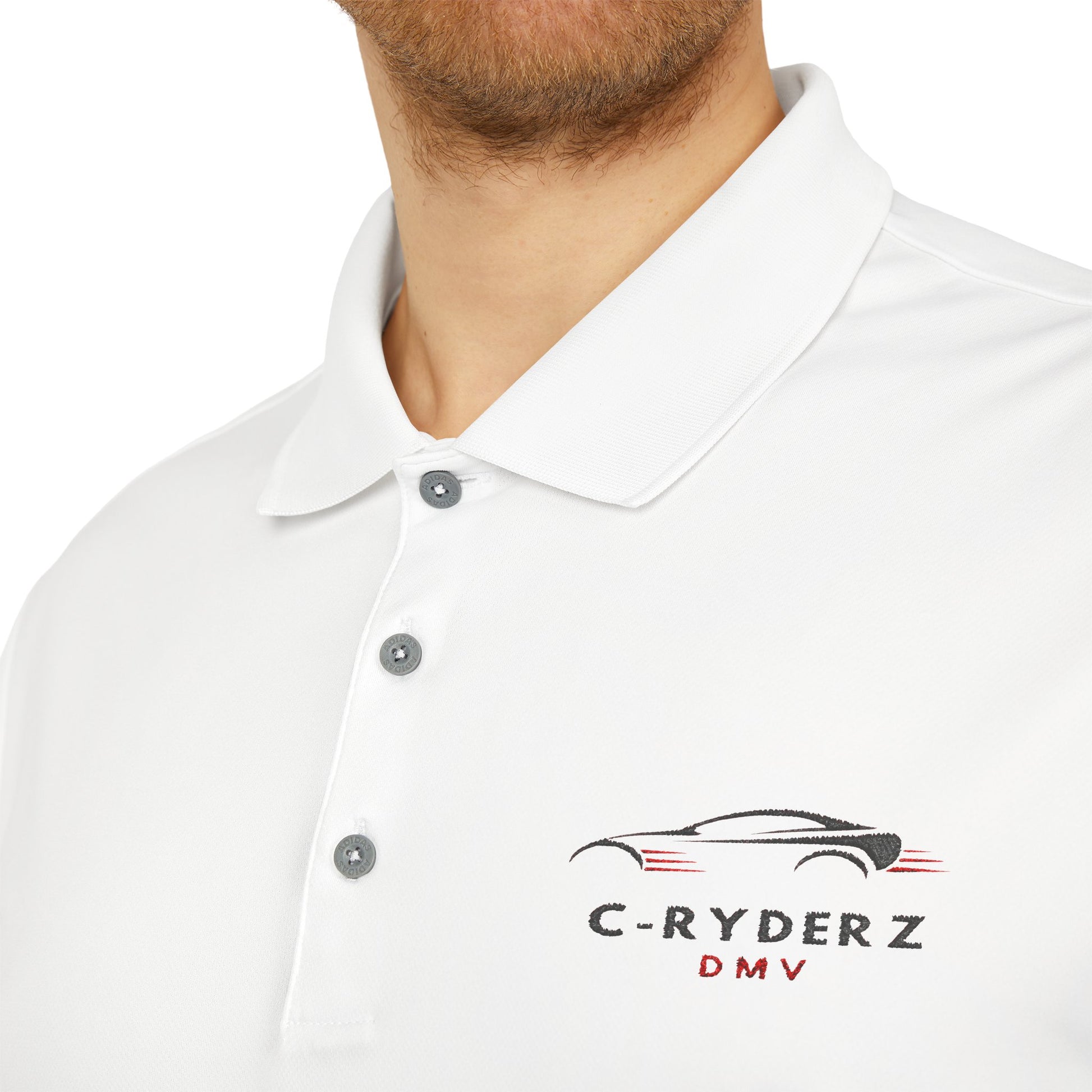 C-RYDERZ Adidas Unisex Performance Polo Shirt - Stylish Activewear for Athletes Printify
