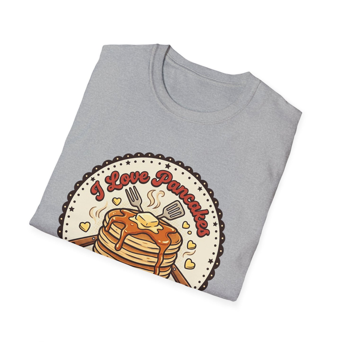 Pancake Love T-Shirt — Cute Stack of Pancakes Breakfast Tee