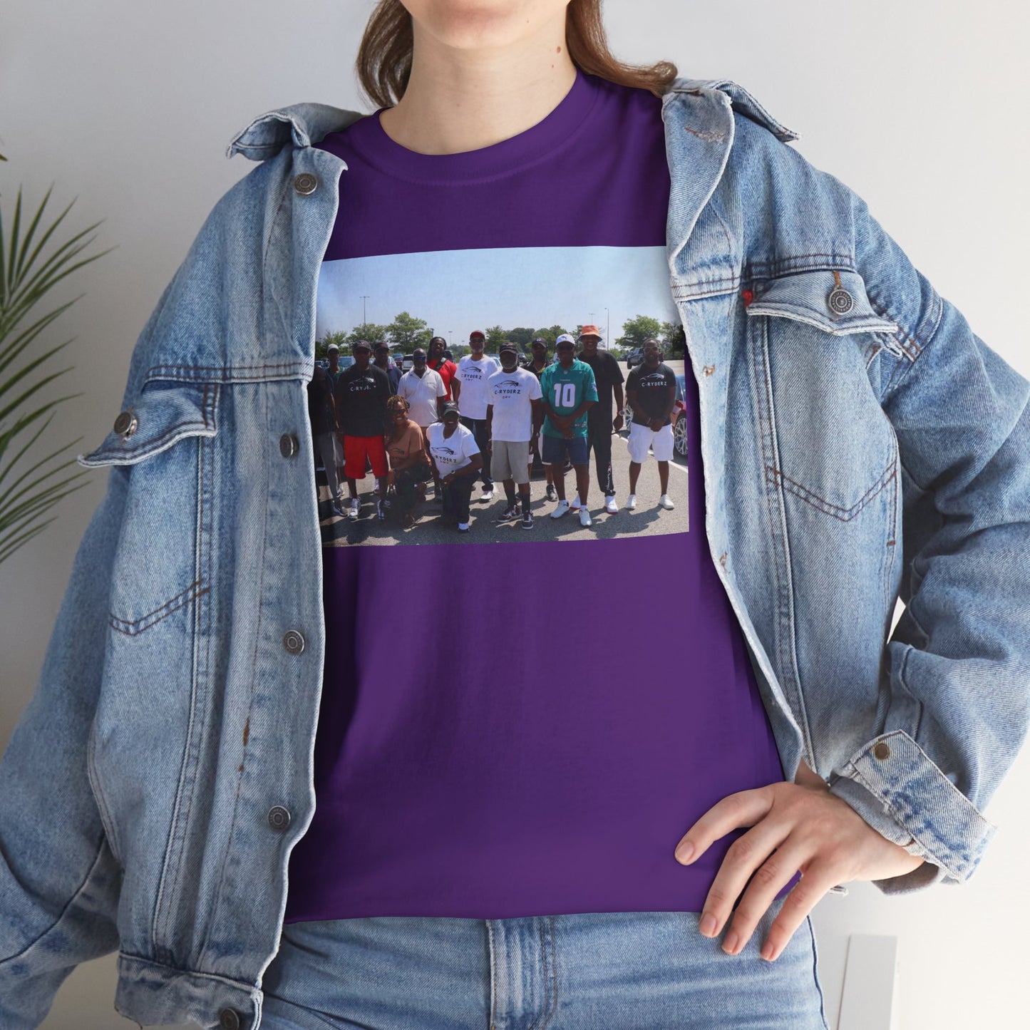 C-RYDERZ Group Photo Custom Tee — Personalized Reunion & Team Picture Shirt Printify