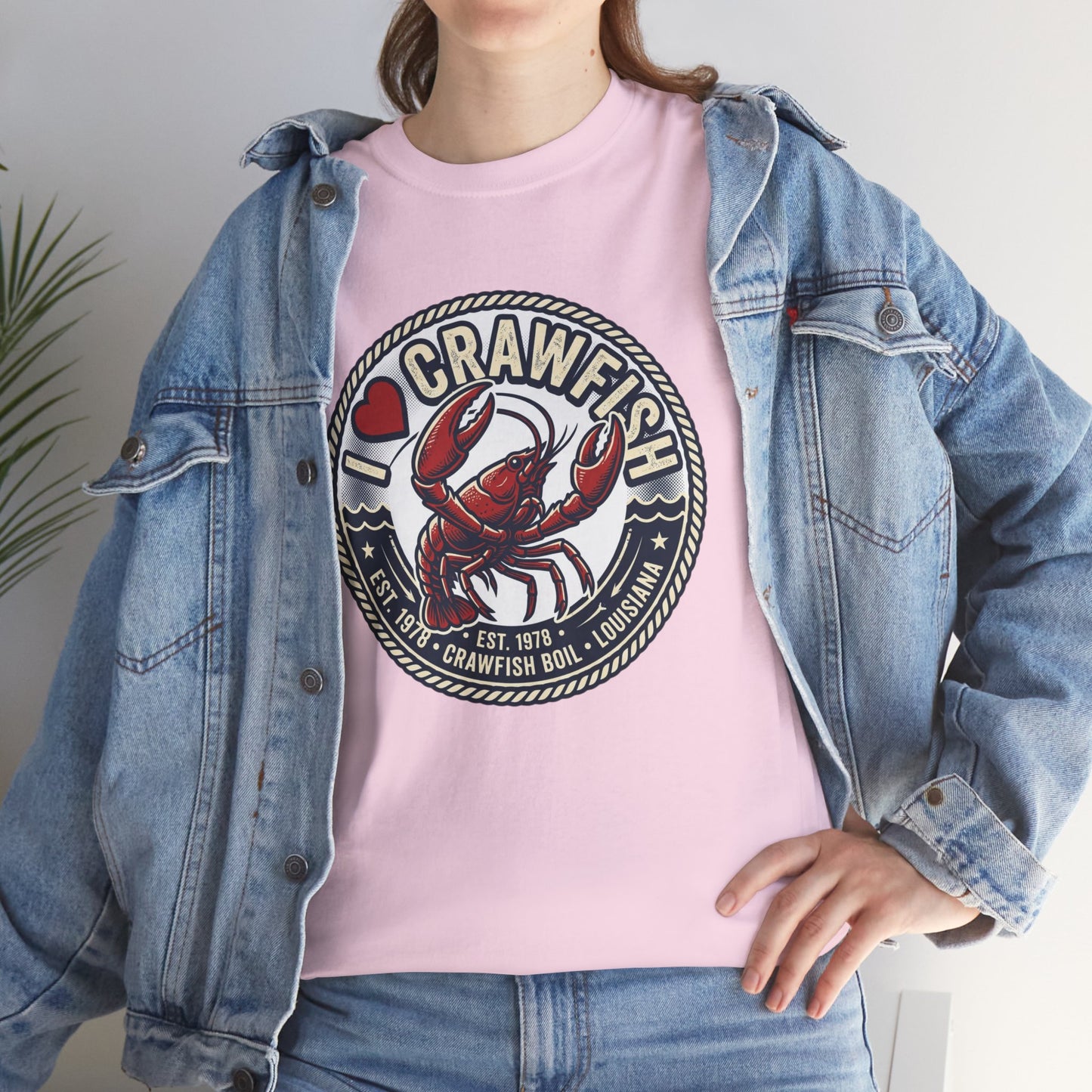 Crawfish Boil T-Shirt - I  Crawfish Seafood Festival Tee