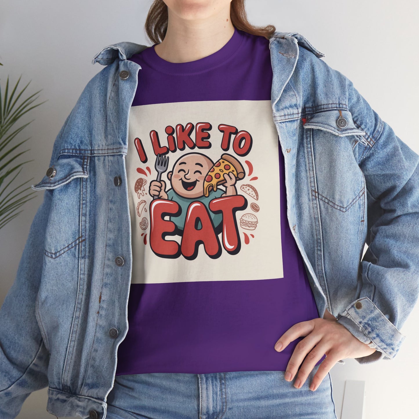 I Like To Eat T-Shirt — Funny Food Lover Graphic Tee