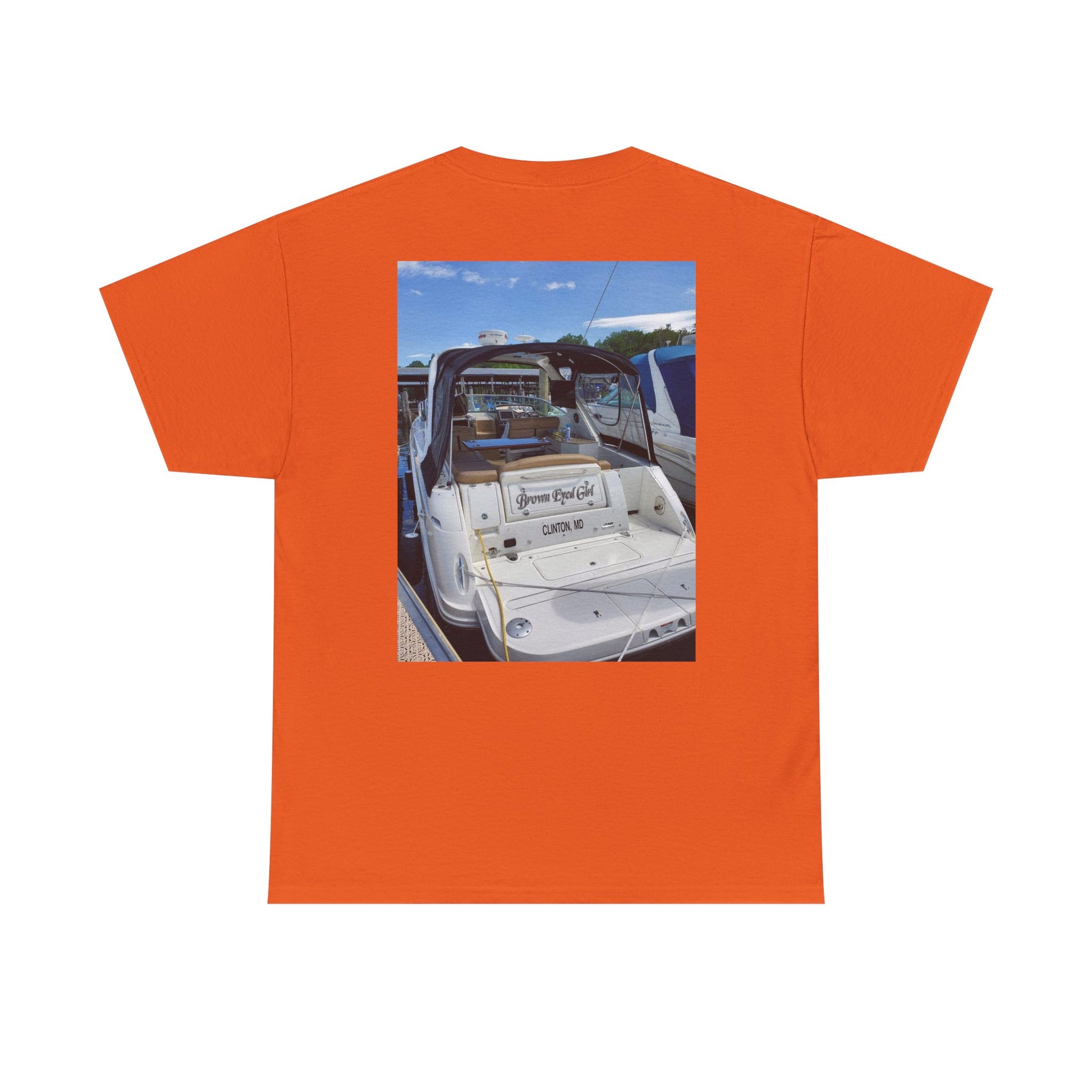 Custom Photo Print T-Shirt — Personalized Selfie Tee ("Welcome" Coffee Graphic) Printify