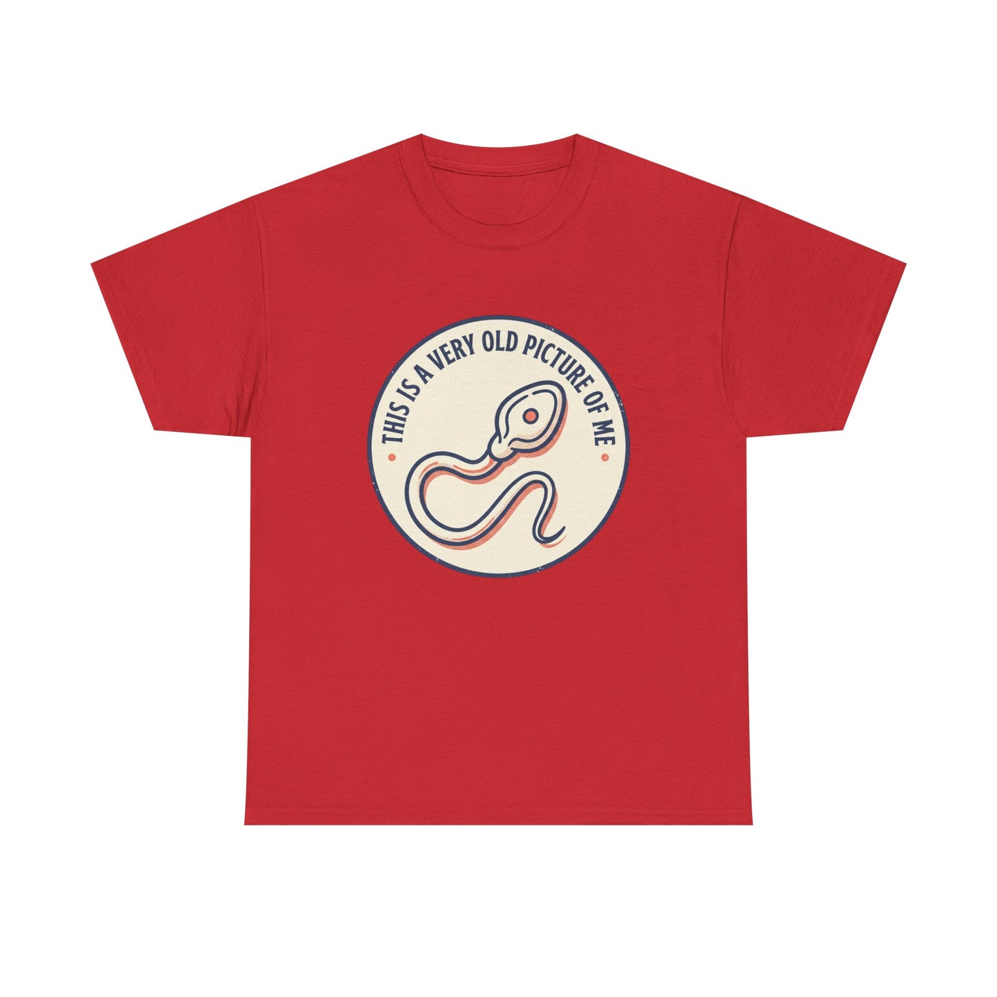 "This Is A Very Old Picture Of Me" Retro Snake Graphic Tee