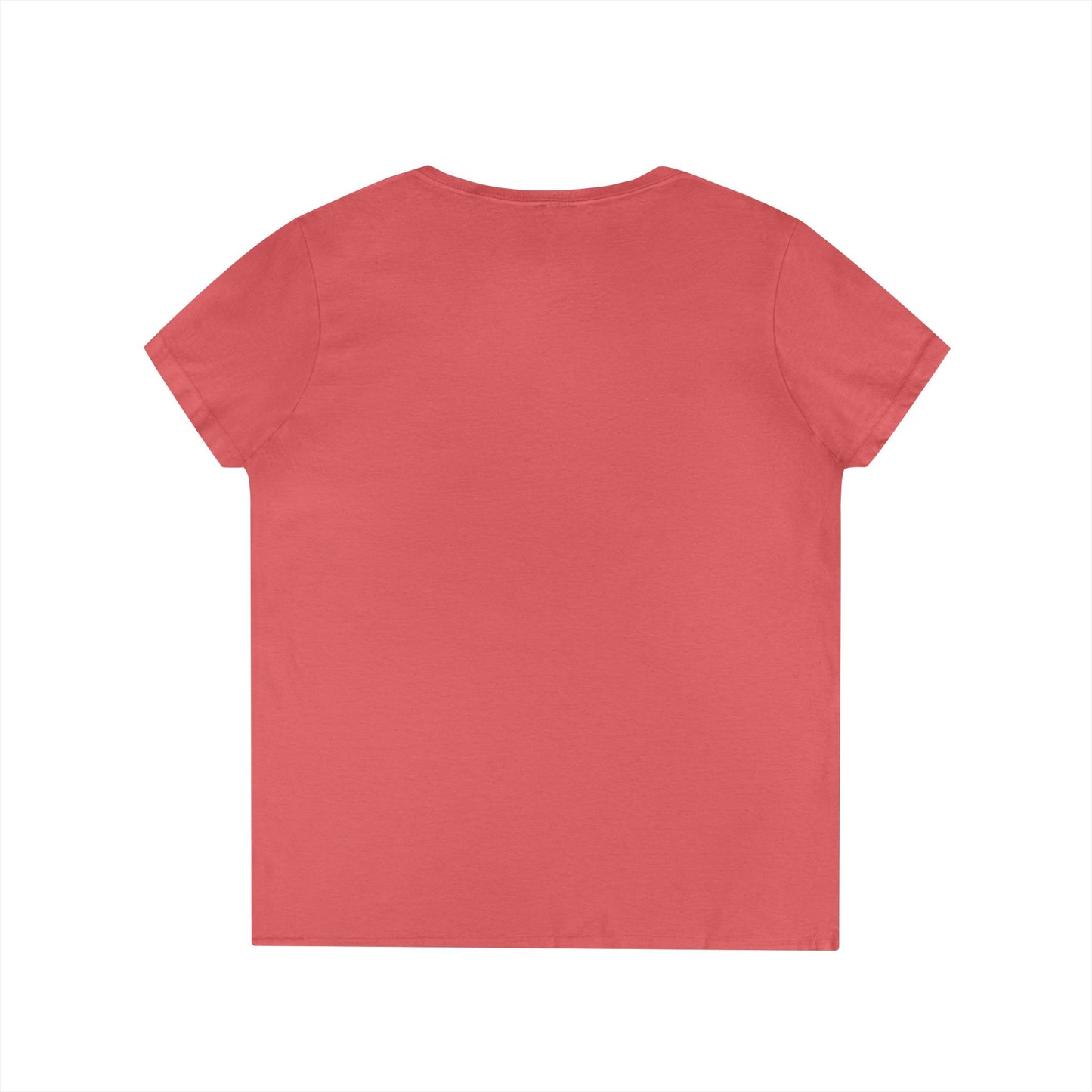 Certified Cutie V-Neck T-Shirt — Cute Cartoon Badge Graphic Tee for Women Printify