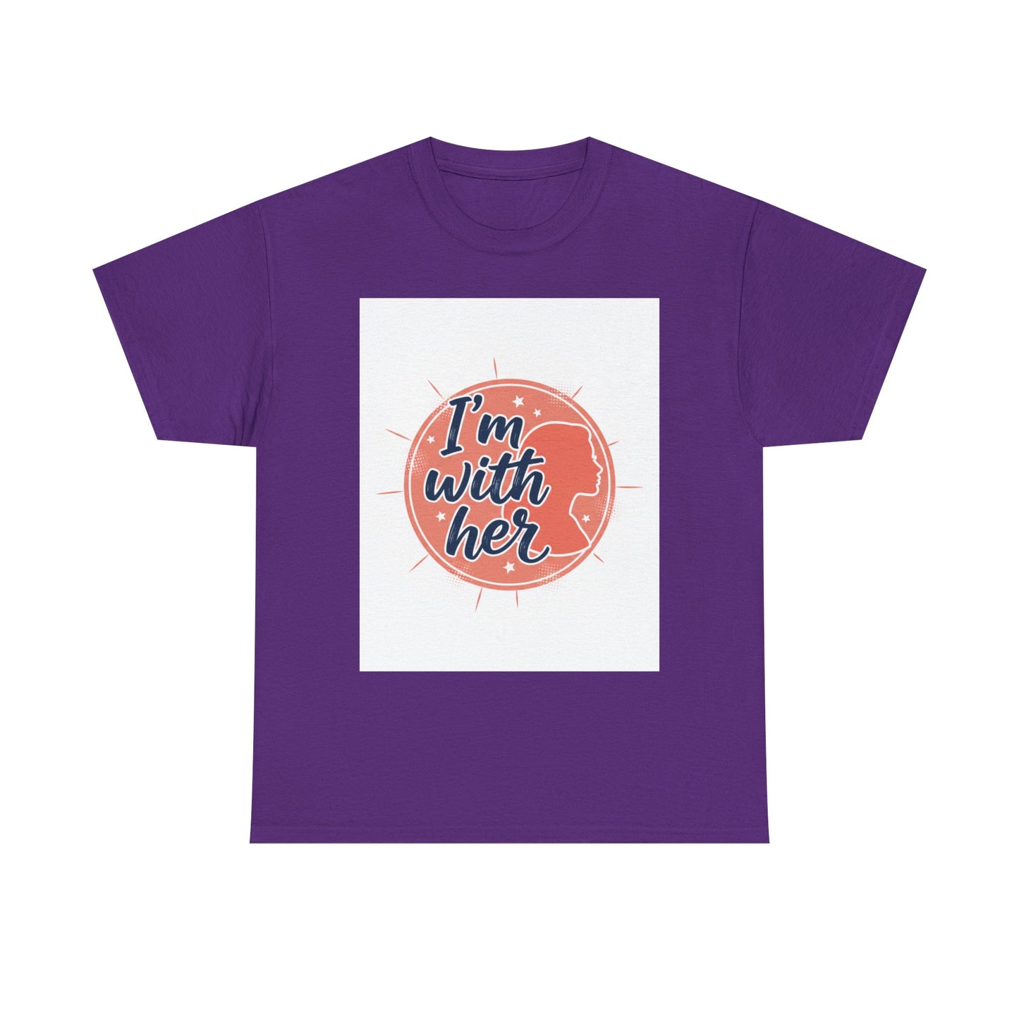 I'm With Her Tee — Feminist Equality Graphic T-Shirt